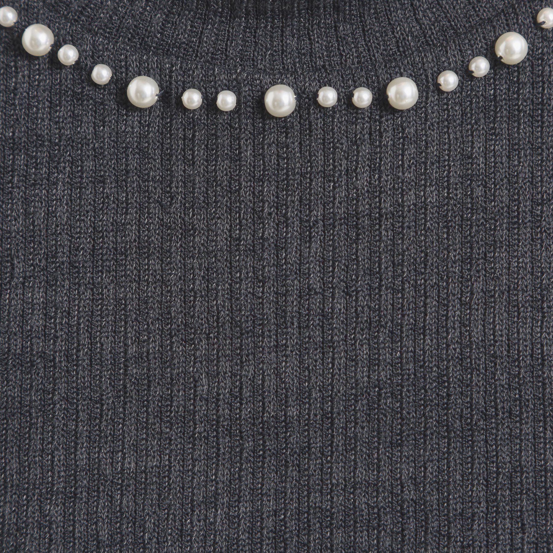 ITS&rsquo;DEMO「【手洗い可】パール調衿起毛リブプルオーバー」|Tシャツ・カットソー|