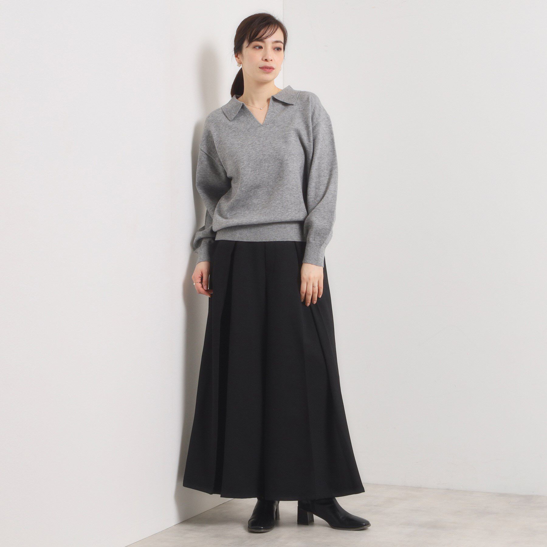 ITS&rsquo;DEMO「【手洗い可】ツイルタックワイドパンツ」|その他|