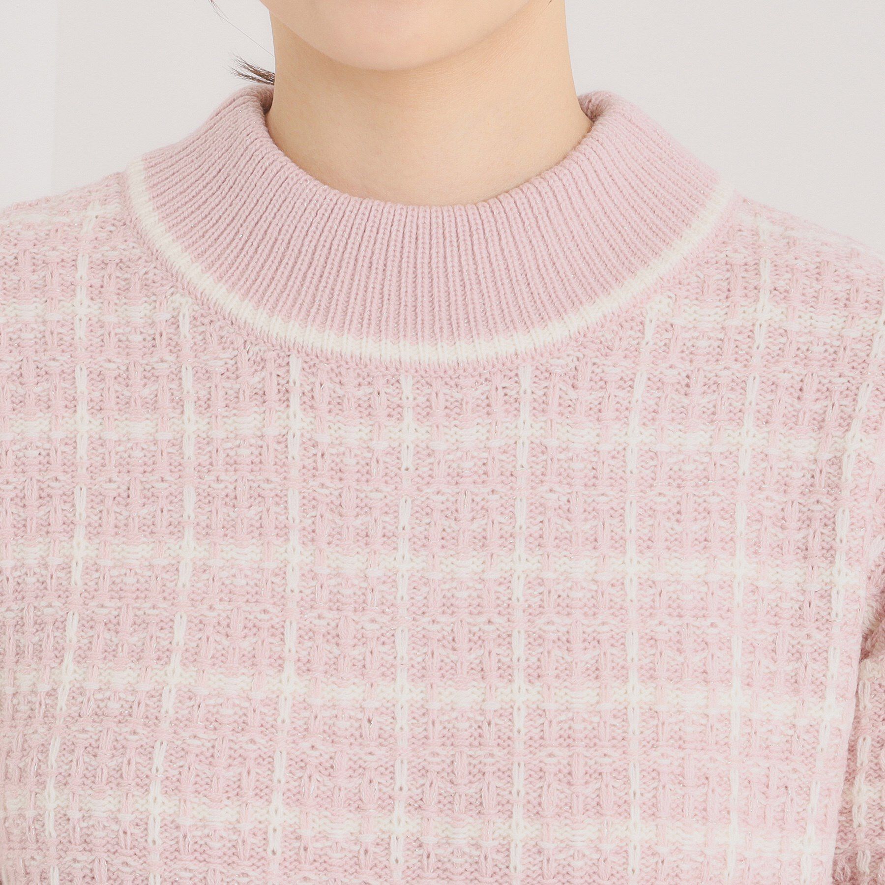 ITS&rsquo;DEMO「【手洗い可】ツイードニット」|ニット・セーター|