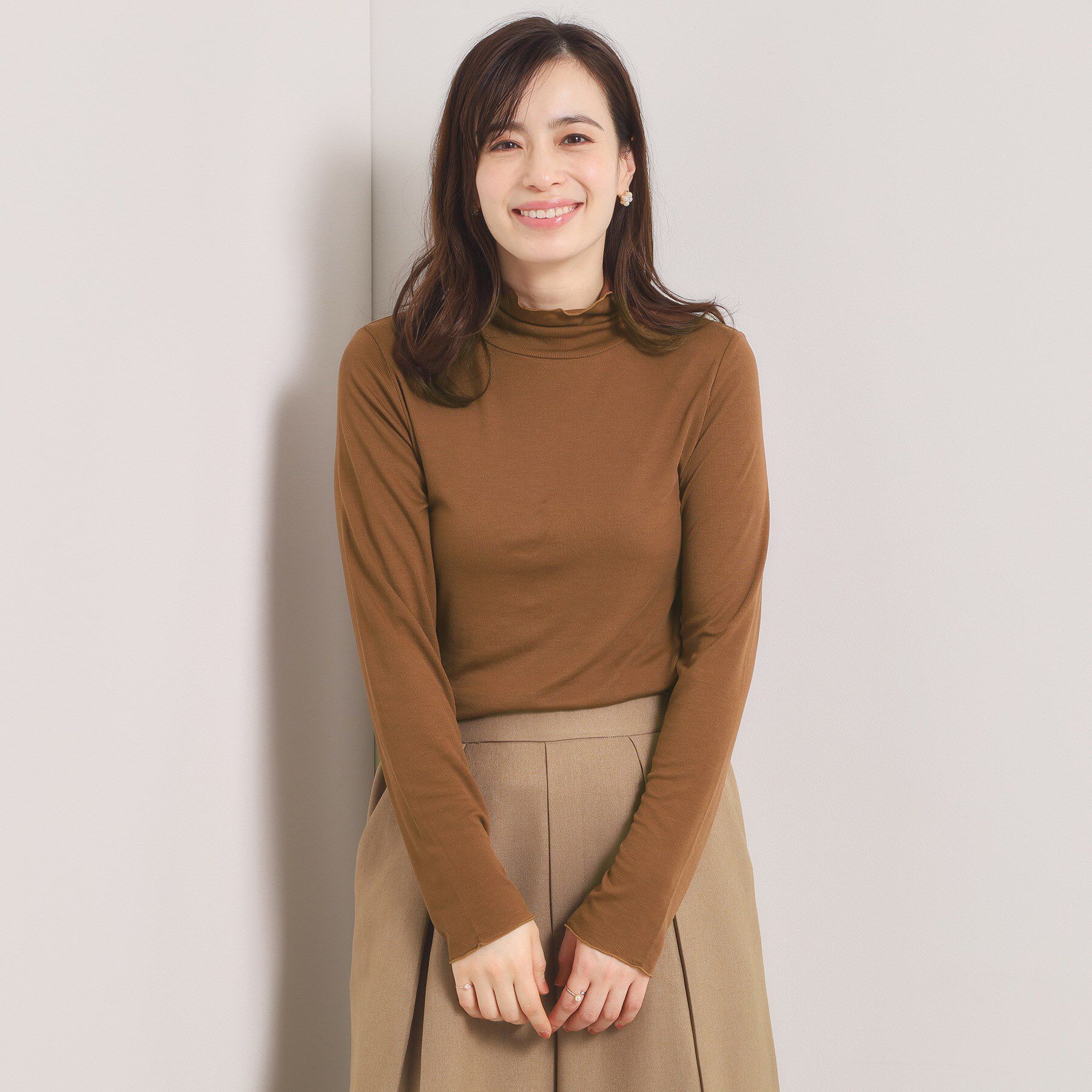 ITS&rsquo;DEMO「【調温機能付き／洗濯機OK】ハイネックインナー」|Tシャツ・カットソー|