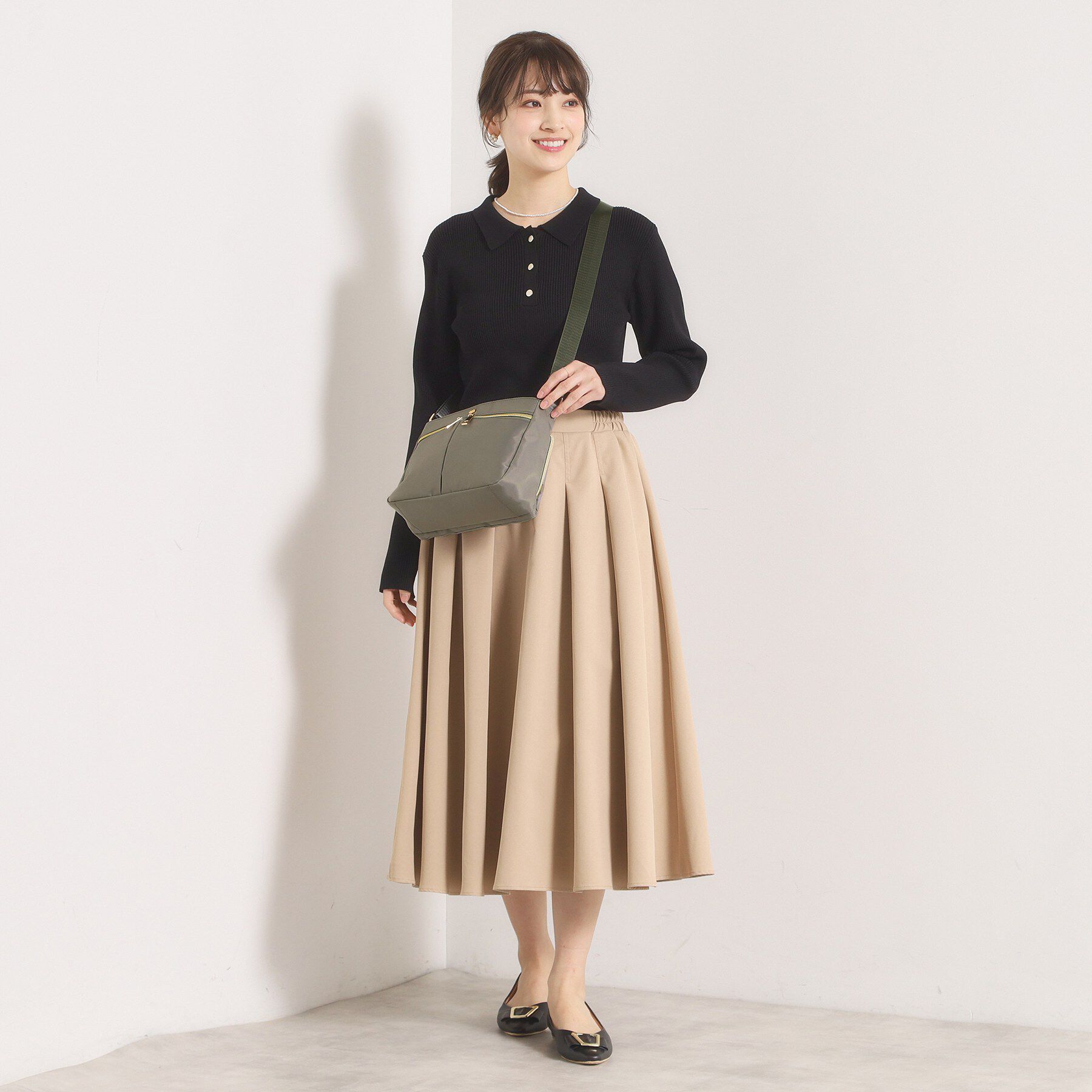 ITS&rsquo;DEMO「【収納アドバイザー監修】ミニショルダー」|ショルダー・メッセンジャー|