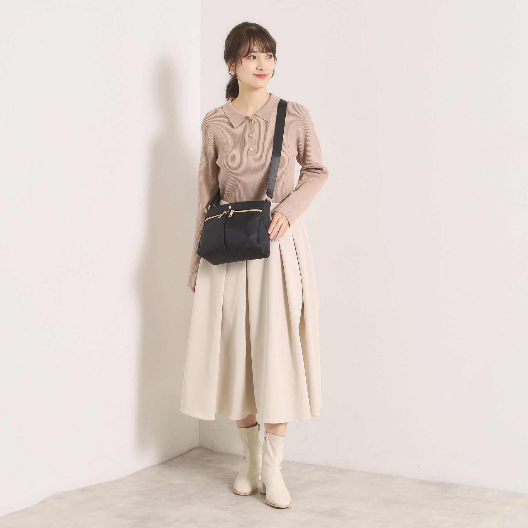 ITS&rsquo;DEMO「【収納アドバイザー監修】ミニショルダー」|ショルダー・メッセンジャー|