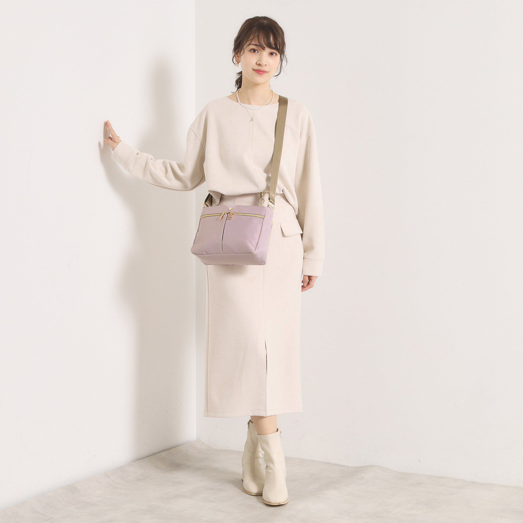 ITS&rsquo;DEMO「【収納アドバイザー監修】ミニショルダー」|ショルダー・メッセンジャー|