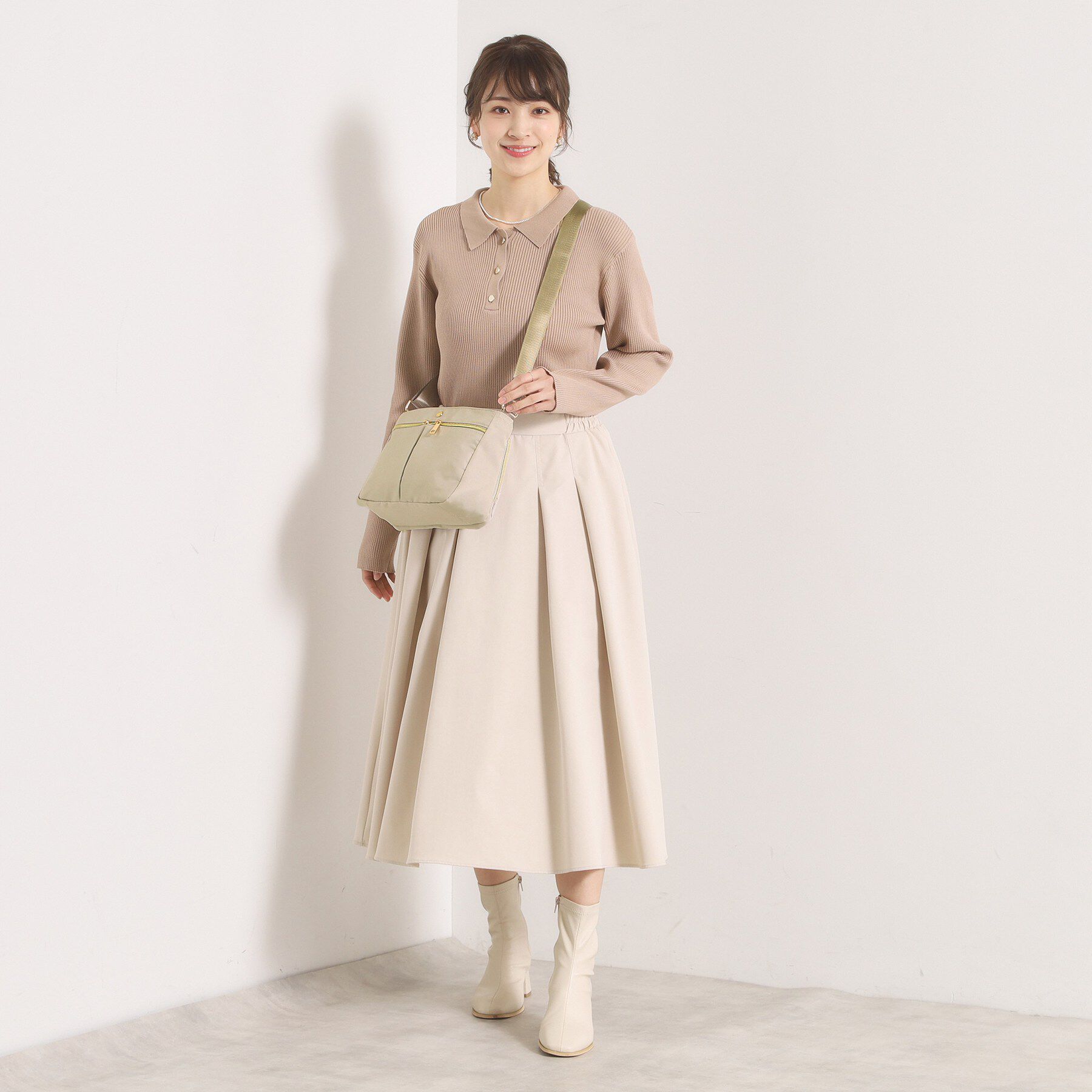 ITS&rsquo;DEMO「【収納アドバイザー監修】ミニショルダー」|ショルダー・メッセンジャー|