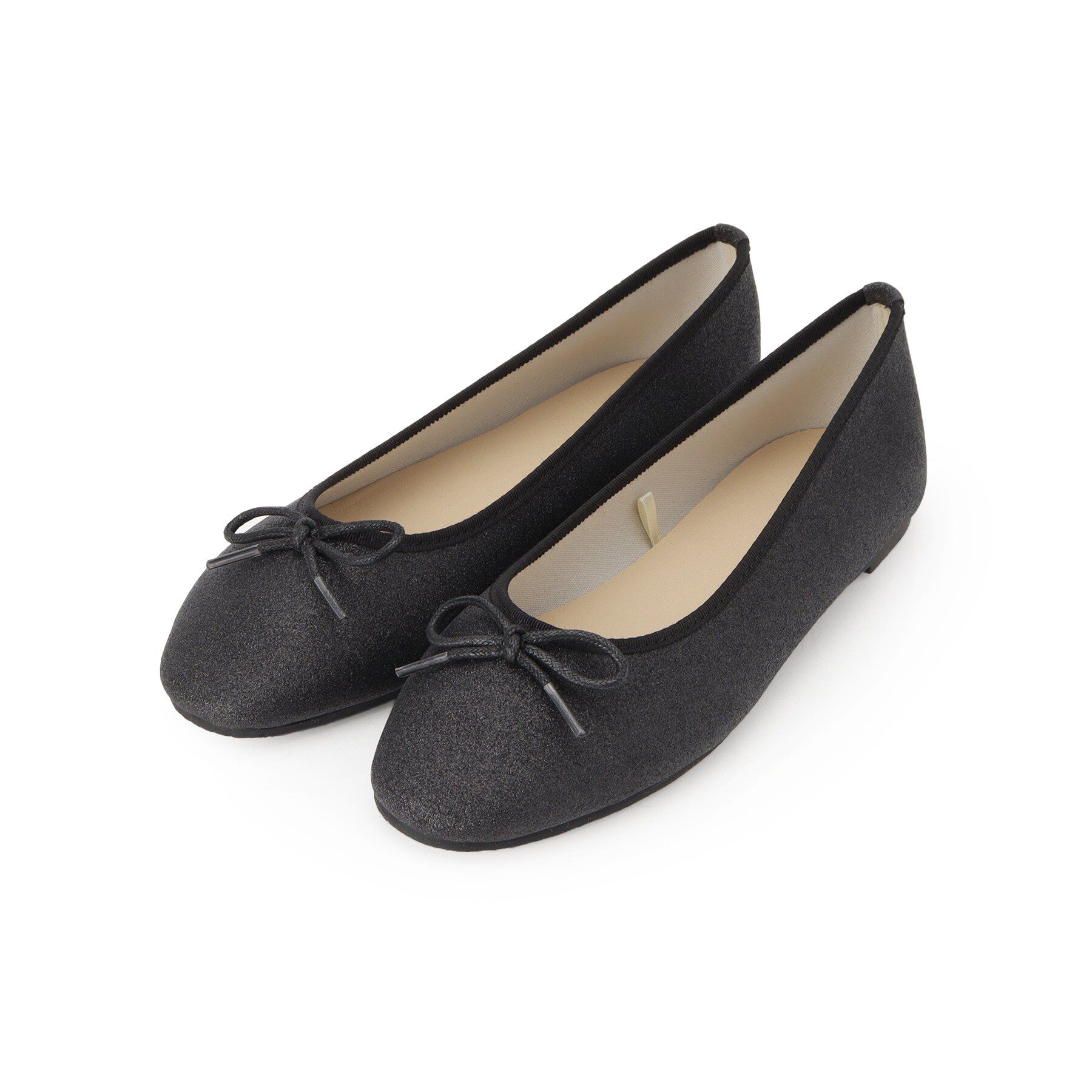 ITS&rsquo;DEMO「【全5色】ラウンドフラットシューズ」|その他|ブラック(419)