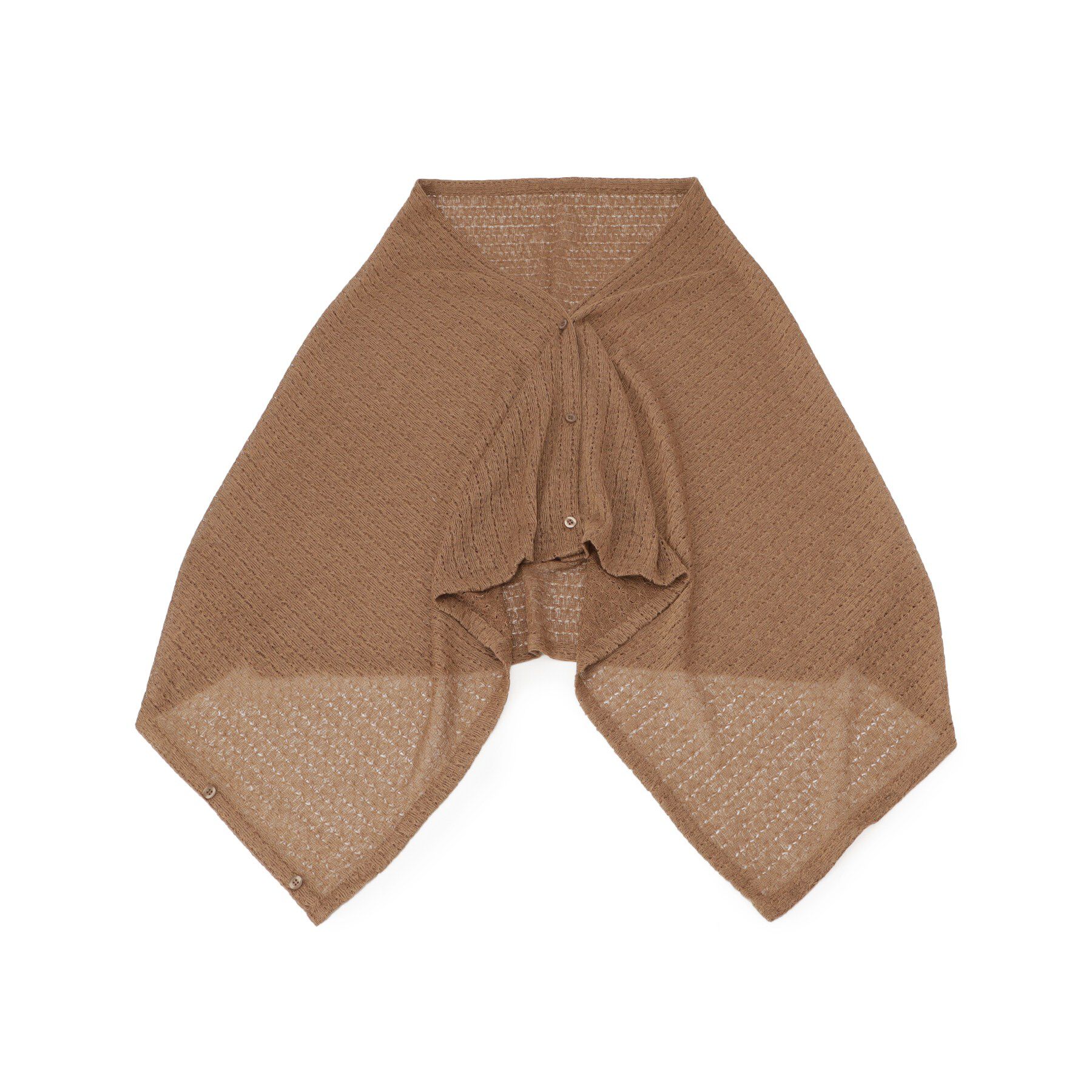 ITS&rsquo;DEMO「【手洗い可】透かし編み3WAYストール」|ストール|