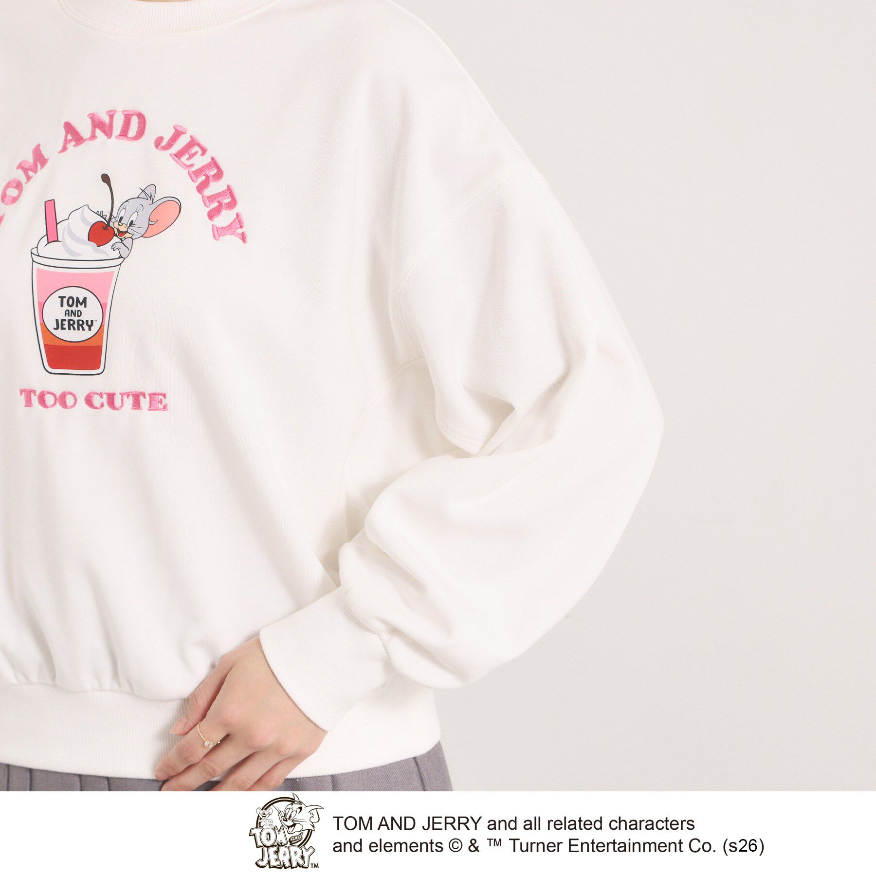 ITS&rsquo;DEMO「TOM AND JERRY 裏毛プルオーバー」|パーカー|