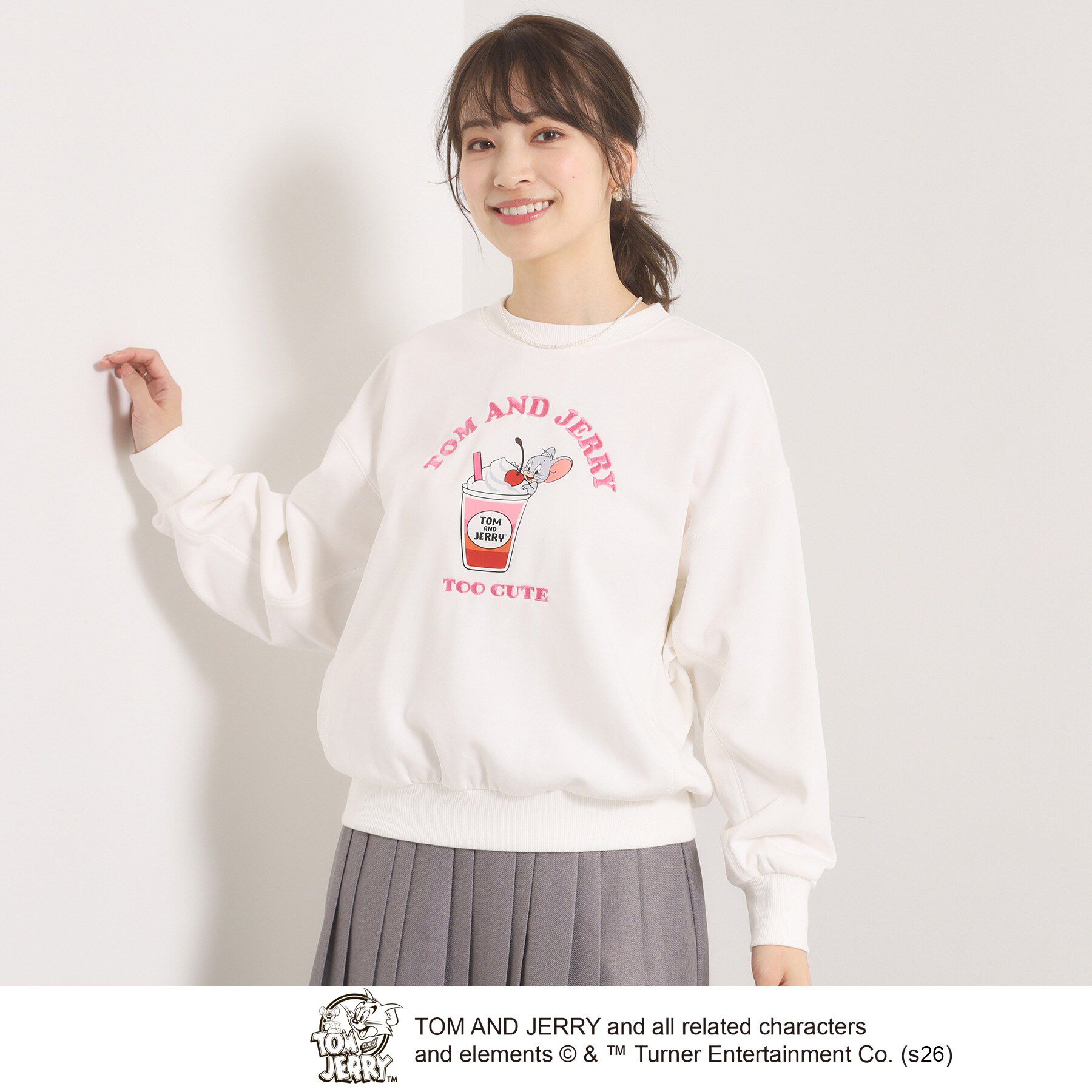 ITS&rsquo;DEMO「TOM AND JERRY 裏毛プルオーバー」|パーカー|