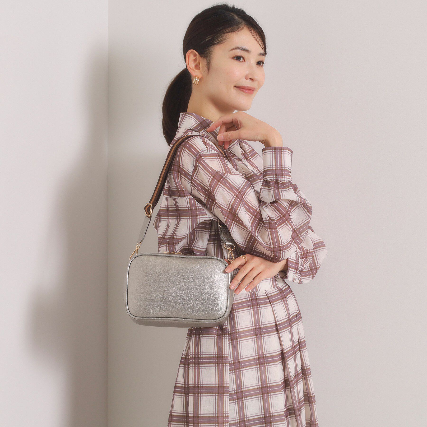 ITS&rsquo;DEMO「【ベルト付け替え可】スクエアセットミニショルダー」|ショルダー・メッセンジャー|