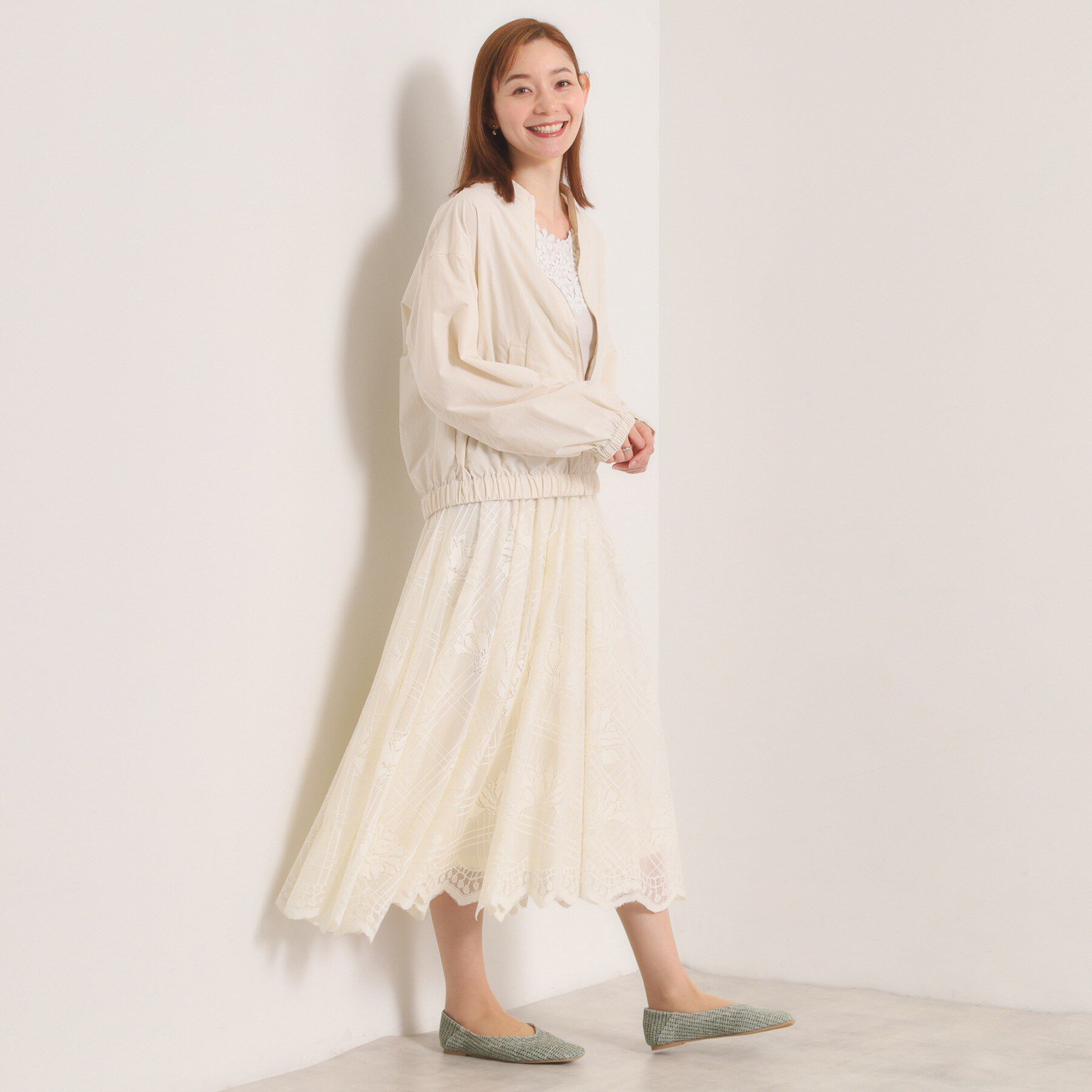 ITS&rsquo;DEMO「【3E幅】スクエアフラットパンプス」|パンプス|