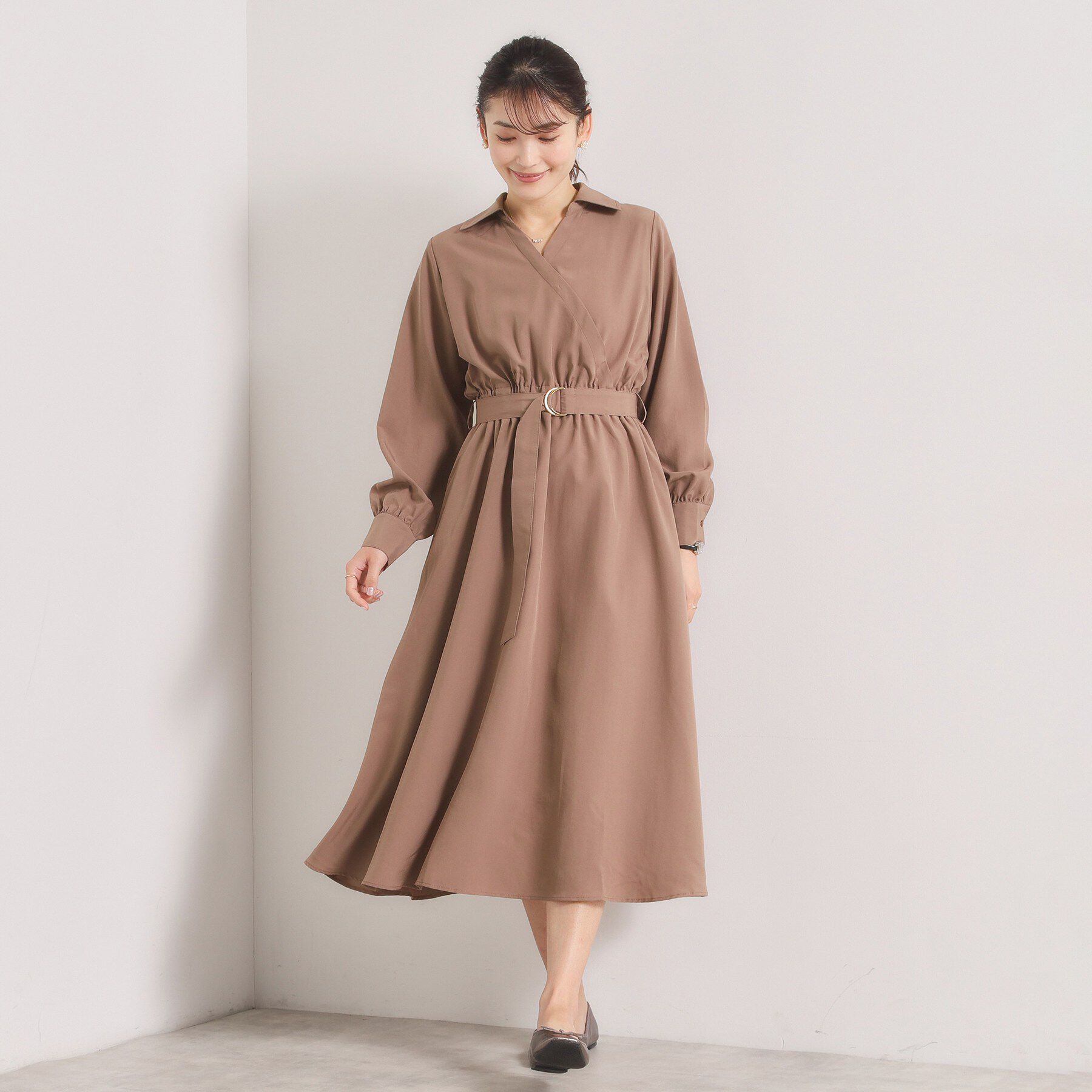 ITS&rsquo;DEMO「【UVケア／洗濯機OK】カシュクールワンピース」|ワンピース|