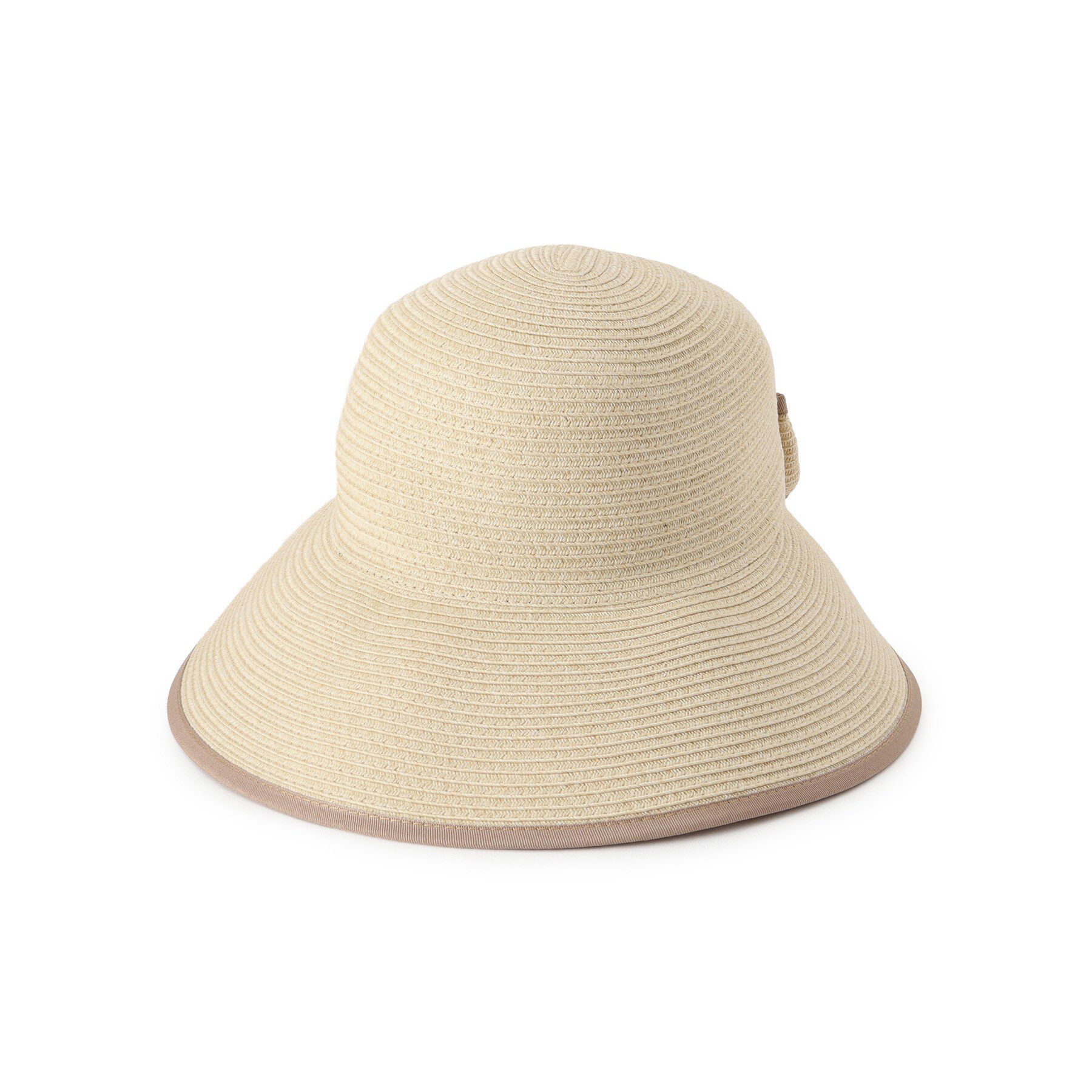 ITS&rsquo;DEMO「【折り畳み可】ウォッシャブルバックリボンハット」|ハット|ライトベージュ(05