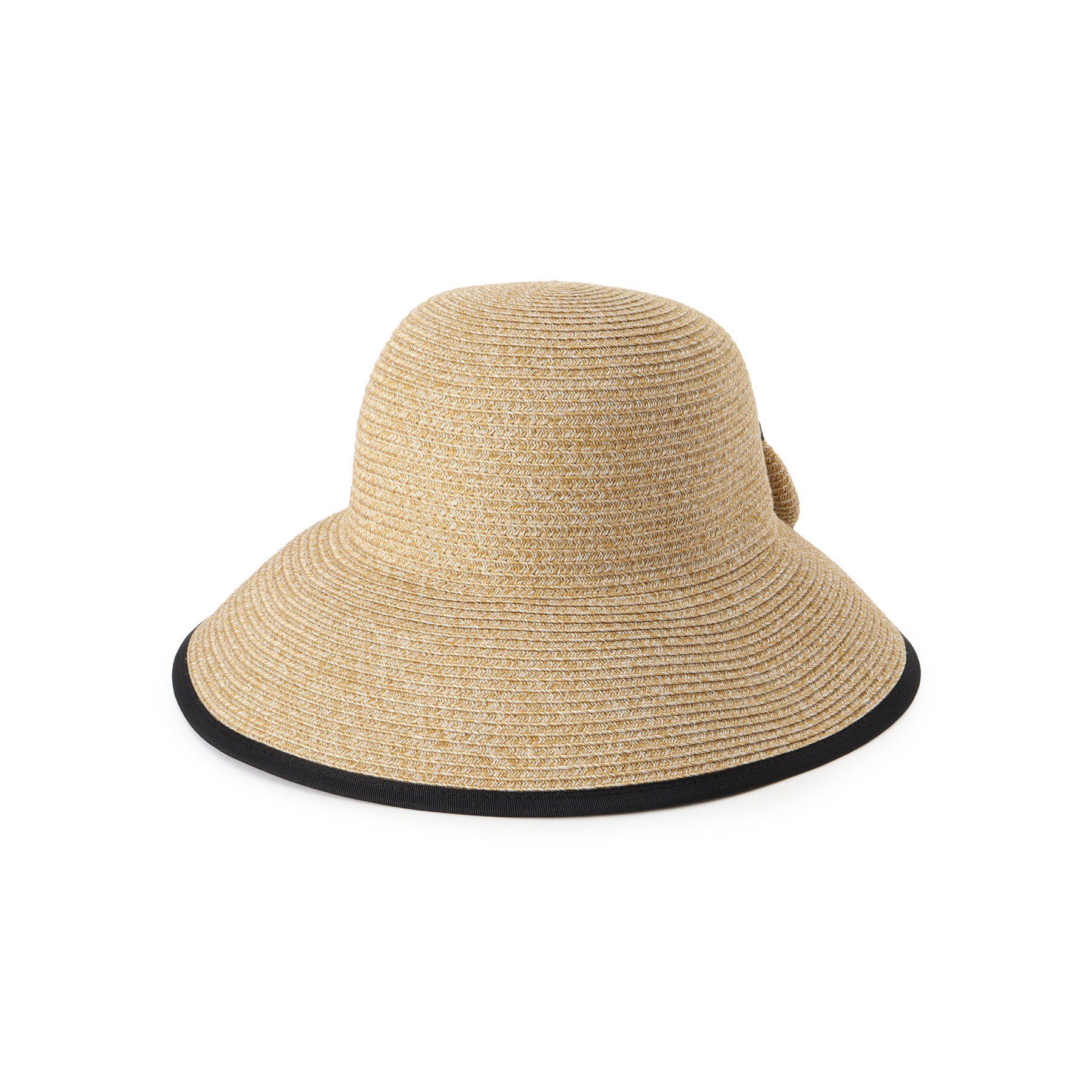 ITS&rsquo;DEMO「【折り畳み可】ウォッシャブルバックリボンハット」|ハット|ベージュ(052)