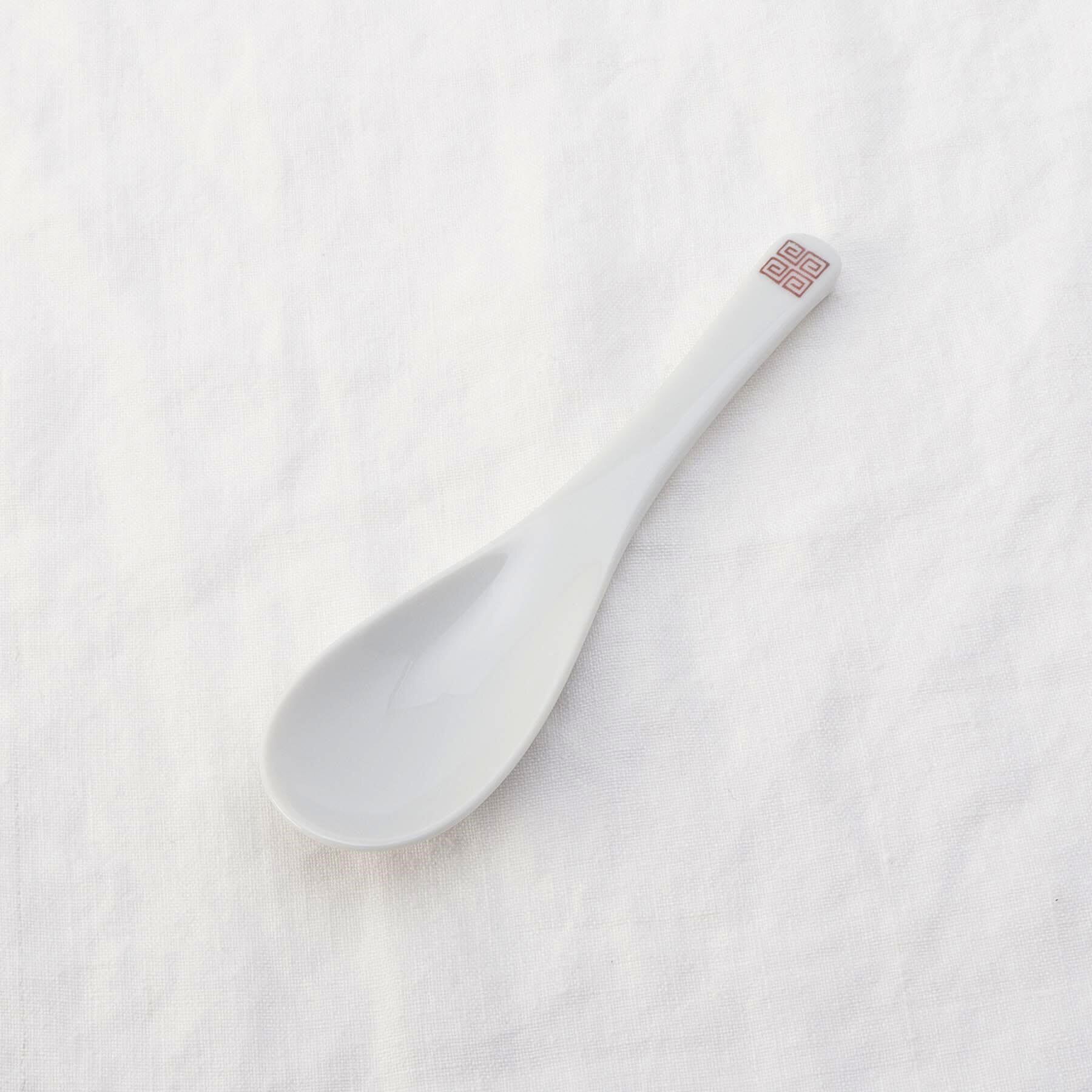 212 KITCHEN STORE「レトロ中華 ナルトレンゲ 赤」|食器・キッチングッズ|