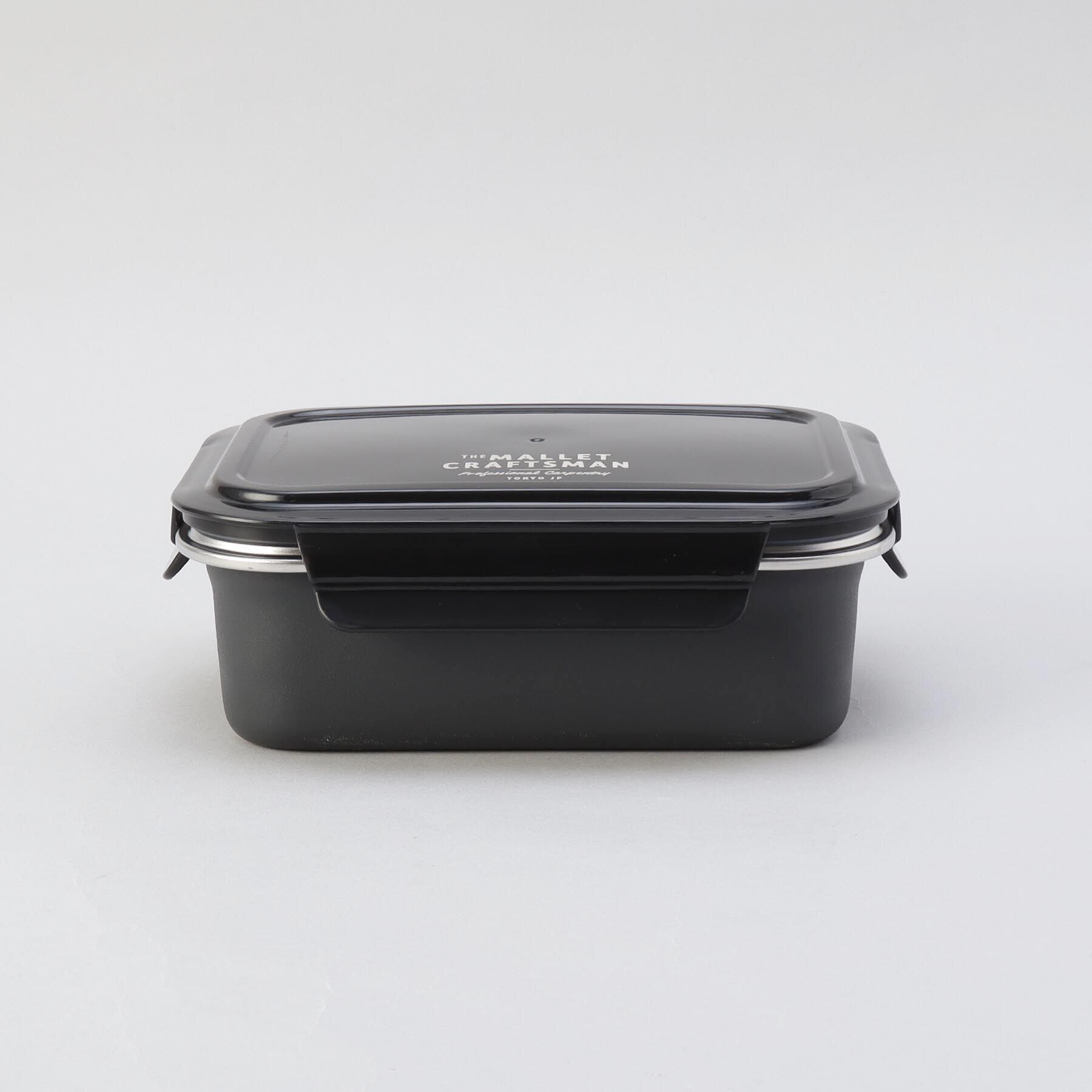 212 KITCHEN STORE「マリット ステンレス4点ロックランチコンテナL BK」|食器・キッチングッズ|