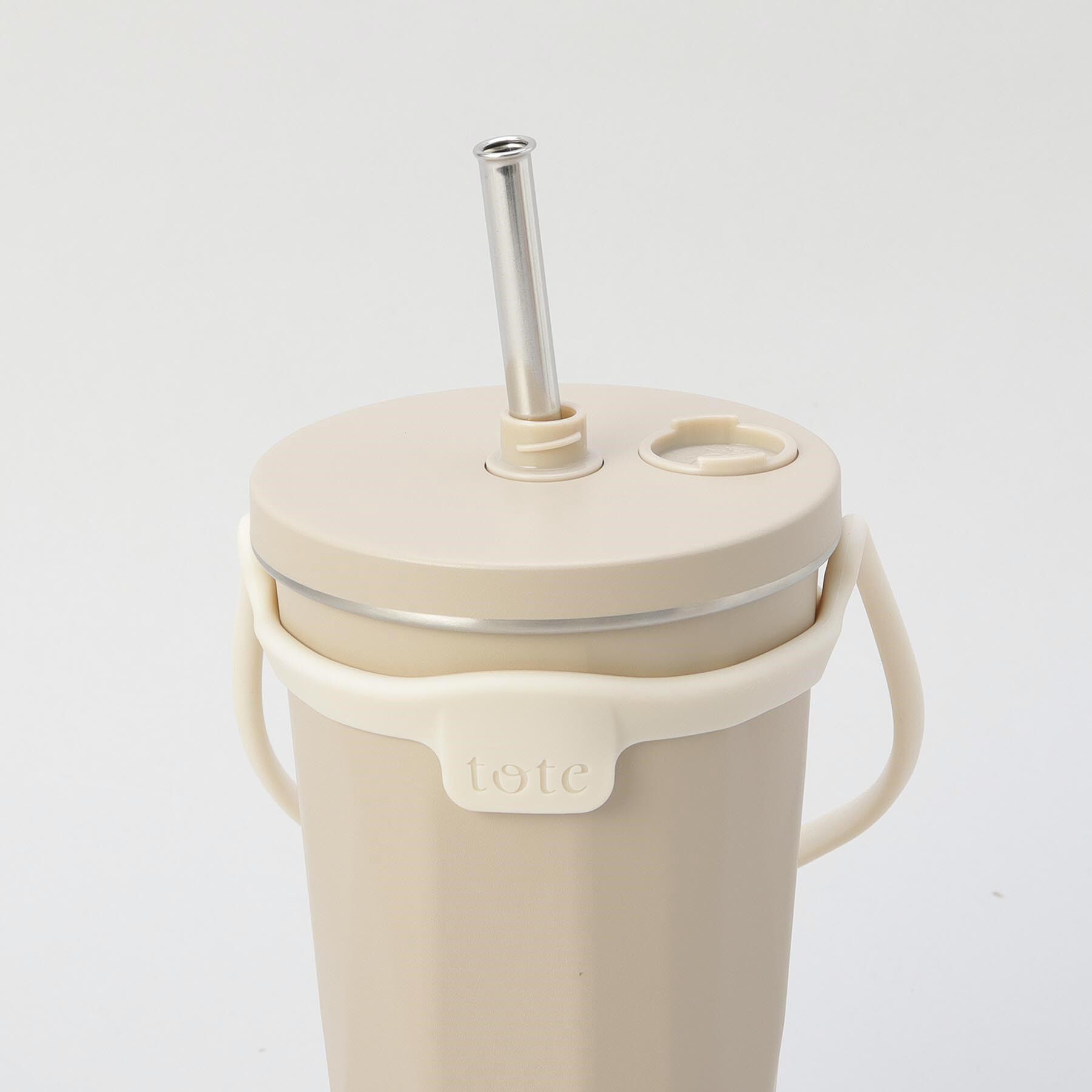 212 KITCHEN STORE「ストロー付2wayタンブラー470ml モカ」|食器・キッチングッズ|