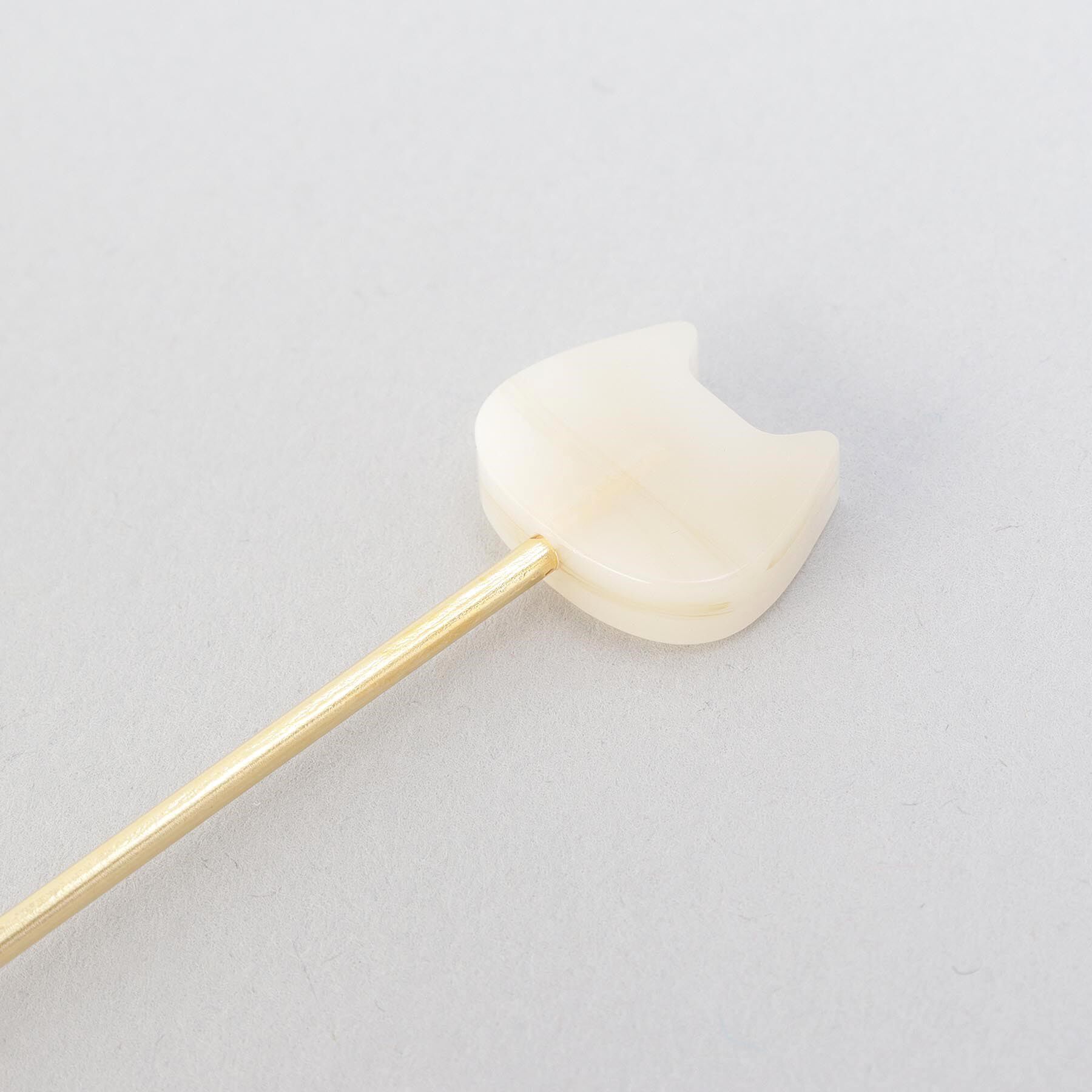 212 KITCHEN STORE「アクリルブロックネコマーブルスプーンシロ」|食器・キッチングッズ|