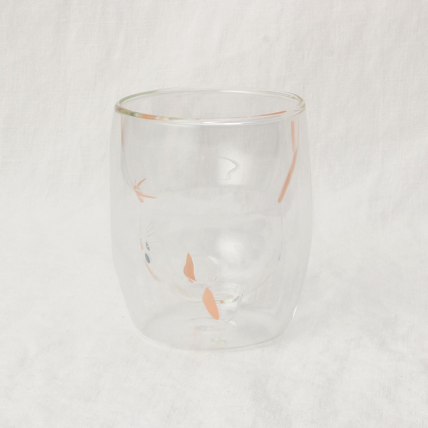 212 KITCHEN STORE「uca 耐熱ネコグラス シロ」|グラス・マグカップ|