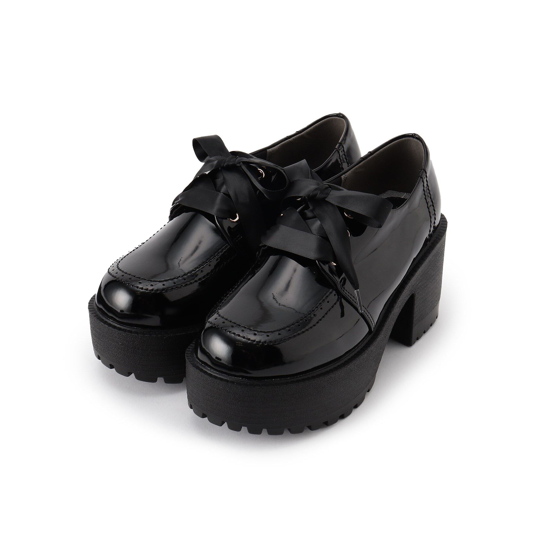 csT&P「厚底レースアップシューズ」|パンプス|