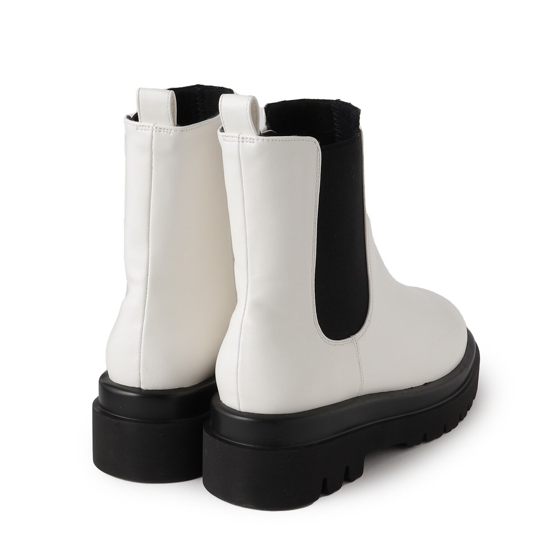 ESPERANZA「トラックソールサイドゴアショートブーツ【ESPERANZA_blanca】」|ショートブーツ|