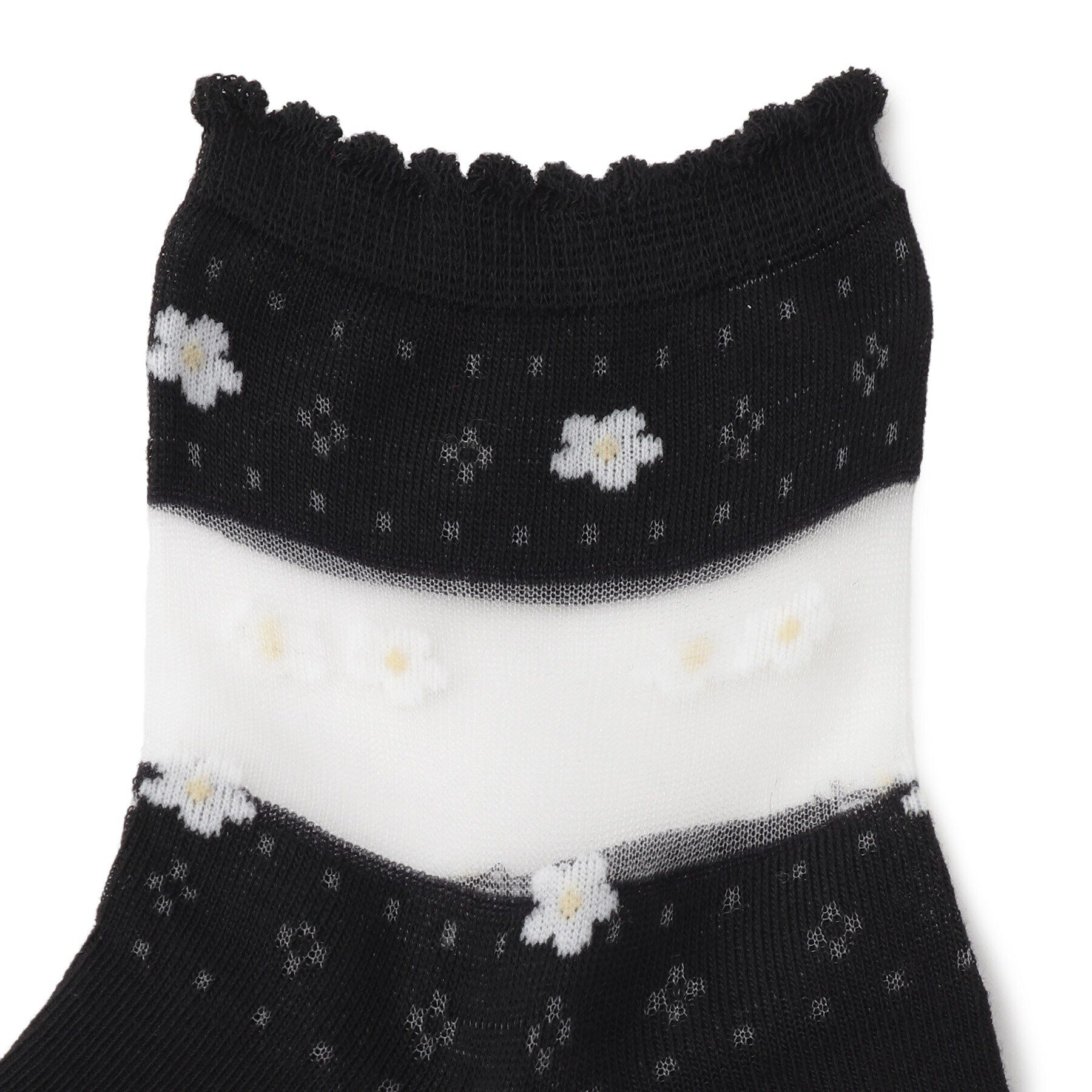 Doll Kiss「シースルー花柄ソックス」|ソックス|