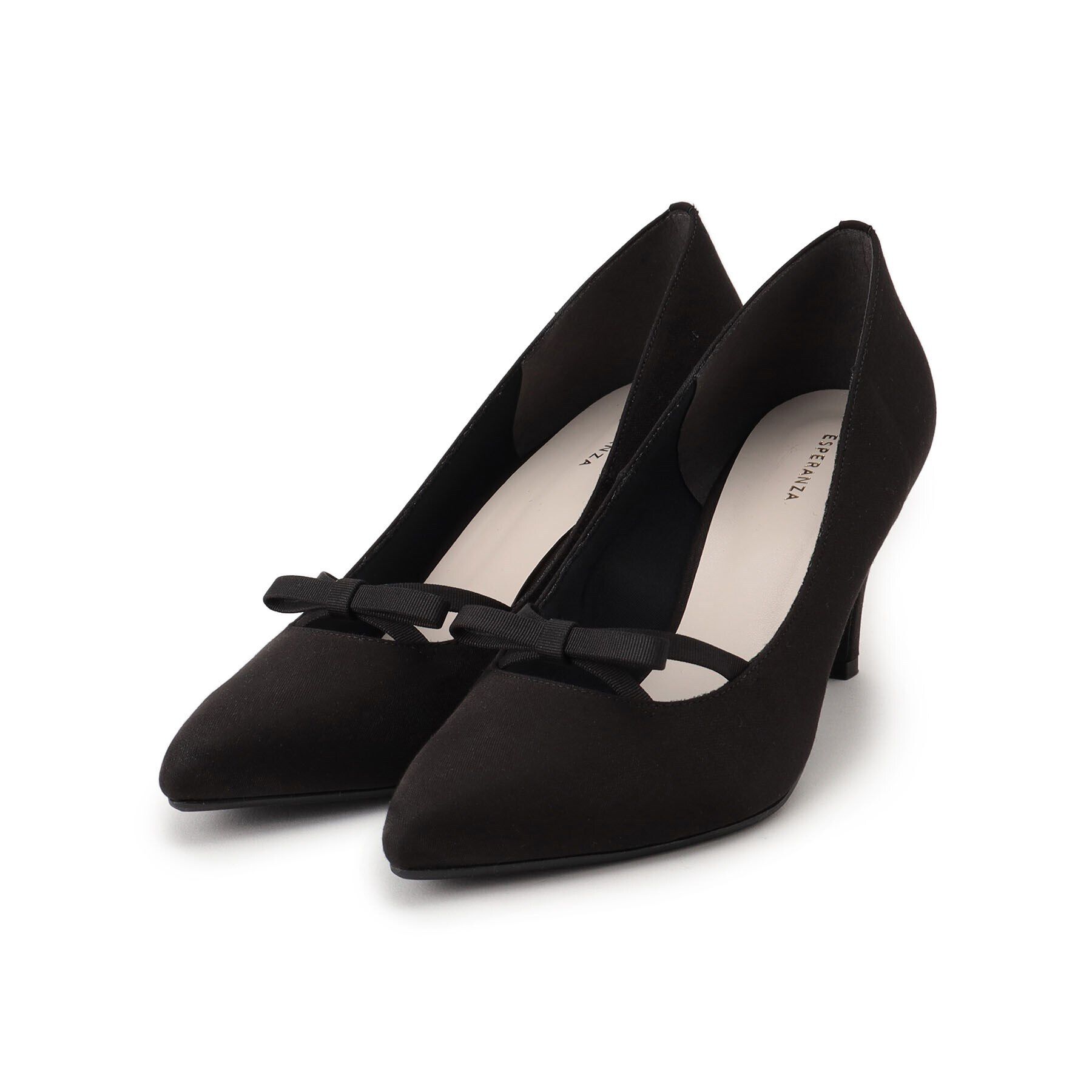 ESPERANZA「リボンポインテッドパンプス」|パンプス|