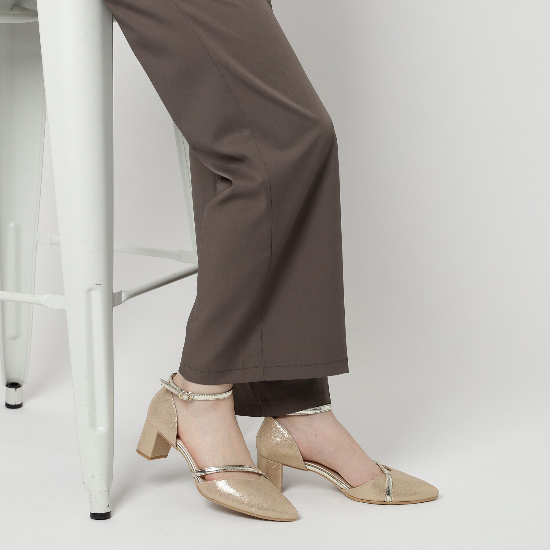 ESPERANZA「セパレートラインパンプス」|パンプス|