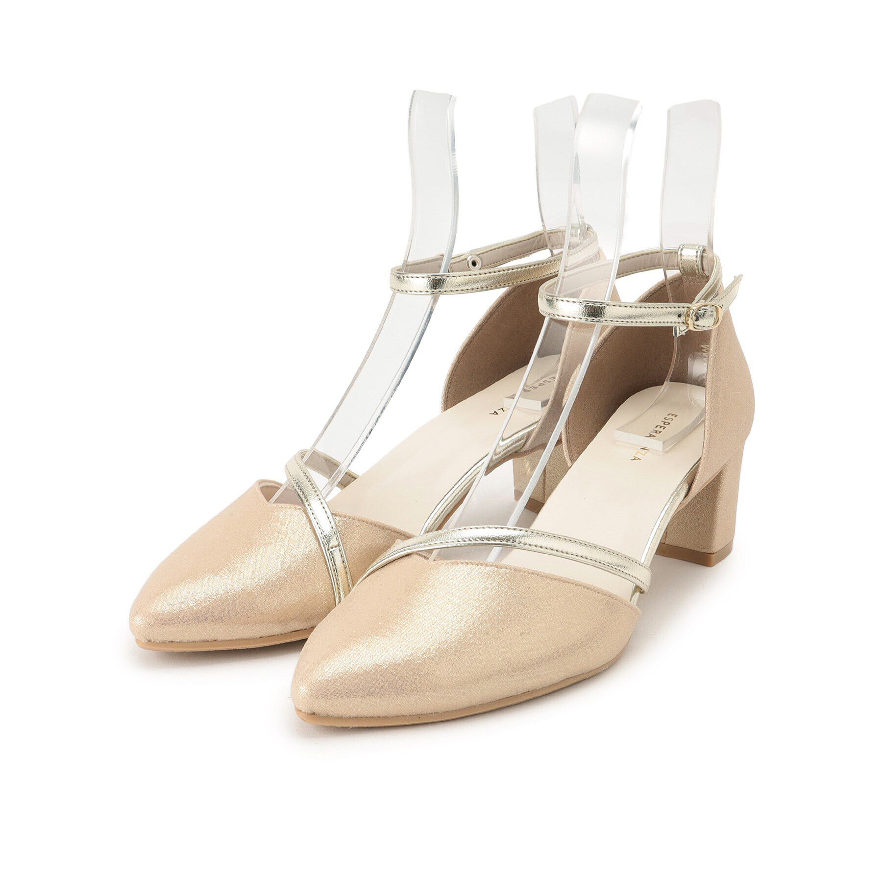 ESPERANZA「セパレートラインパンプス」|パンプス|ﾍﾞｰｼﾞｭ(152)