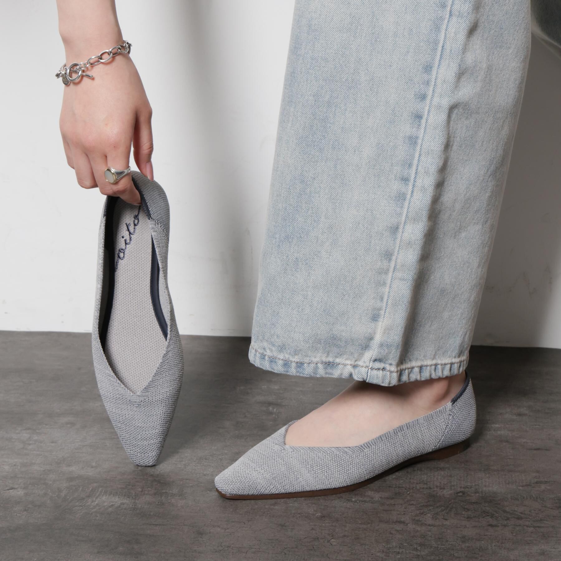 ESPERANZA「Oito和紙フラットパンプス」|パンプス|