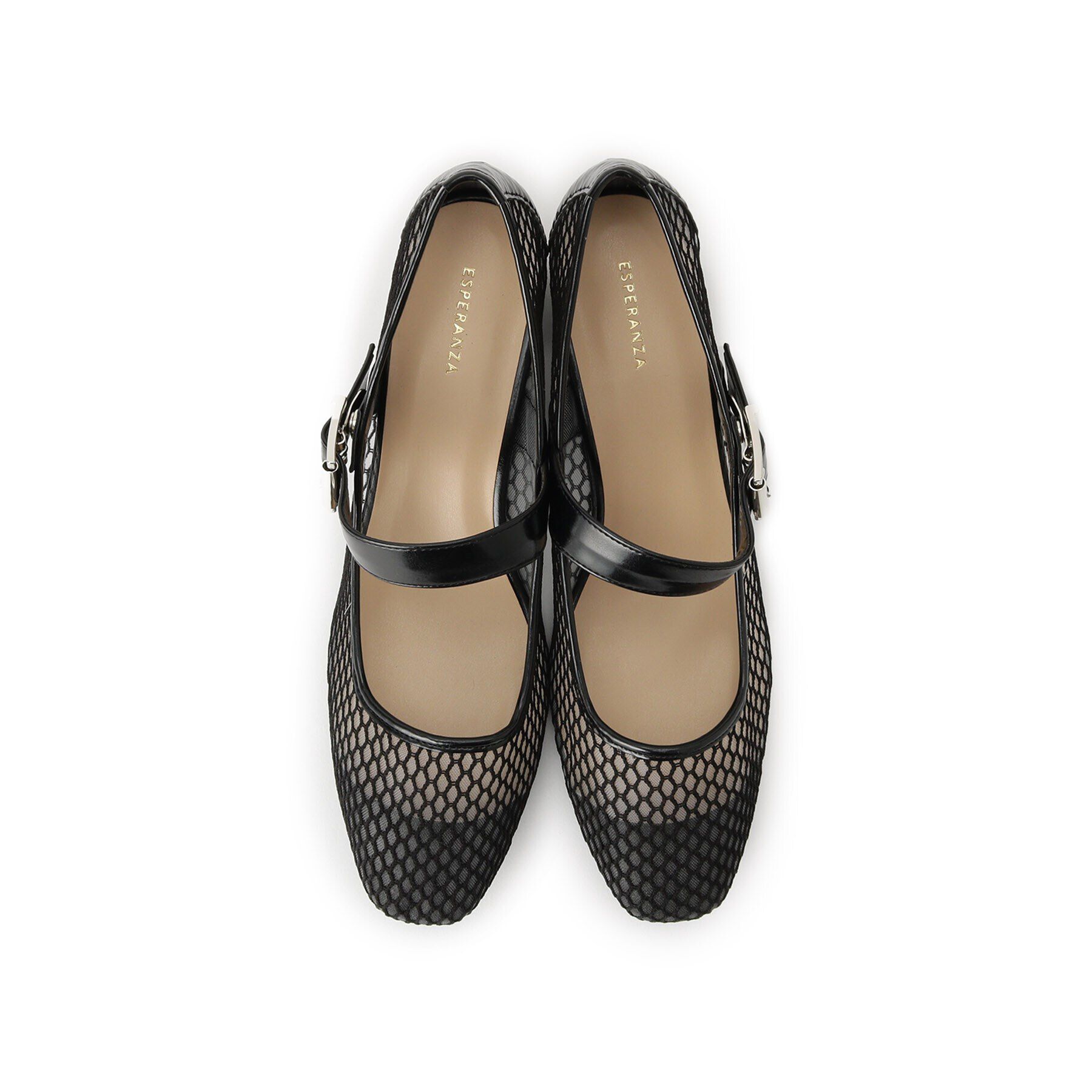 ESPERANZA「メッシュフラットパンプス」|パンプス|