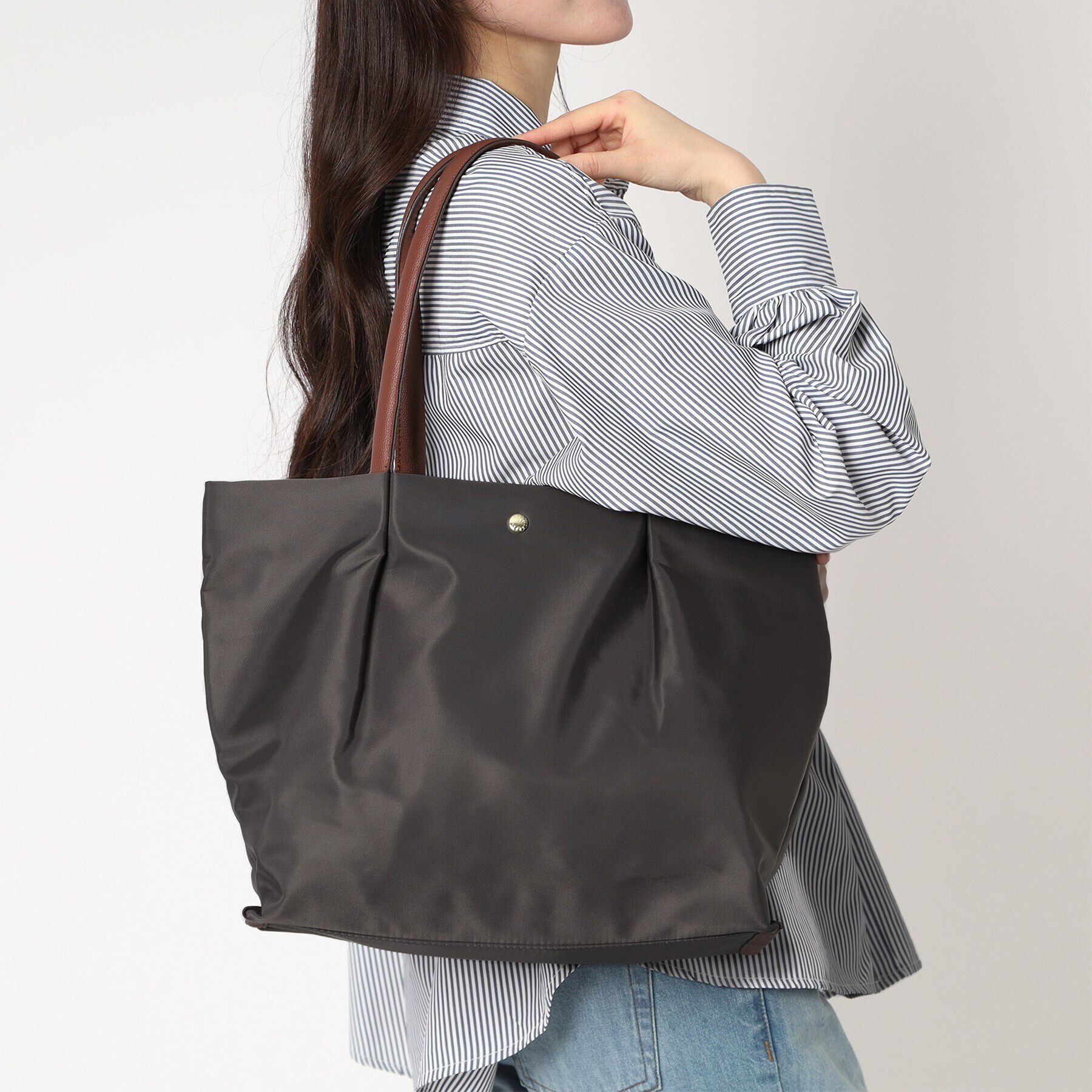 Ober Tashe「肩楽撥水ナイロン PC収納トート」|トートバッグ|