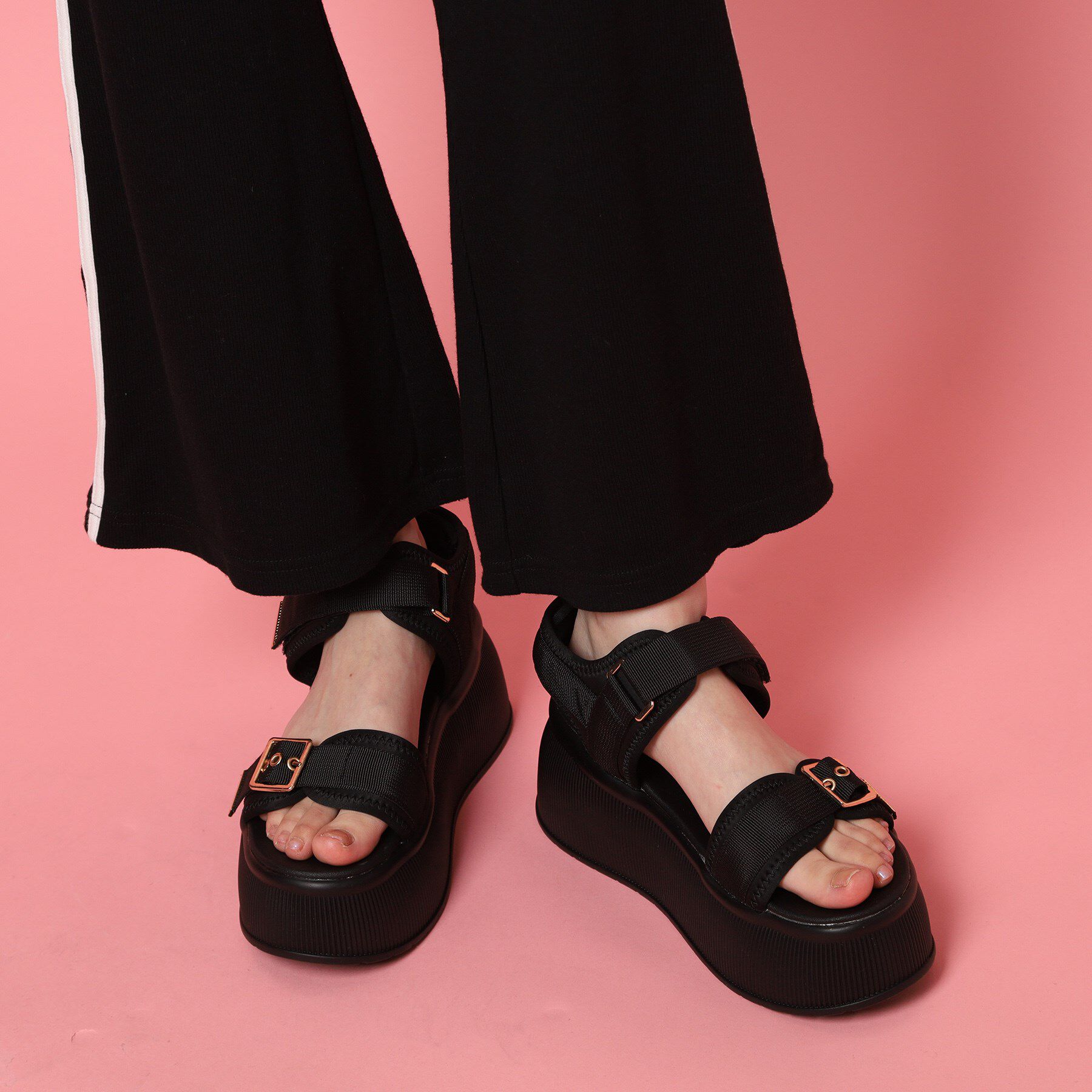 csT&P「厚底ベルトサンダル」|サンダル|