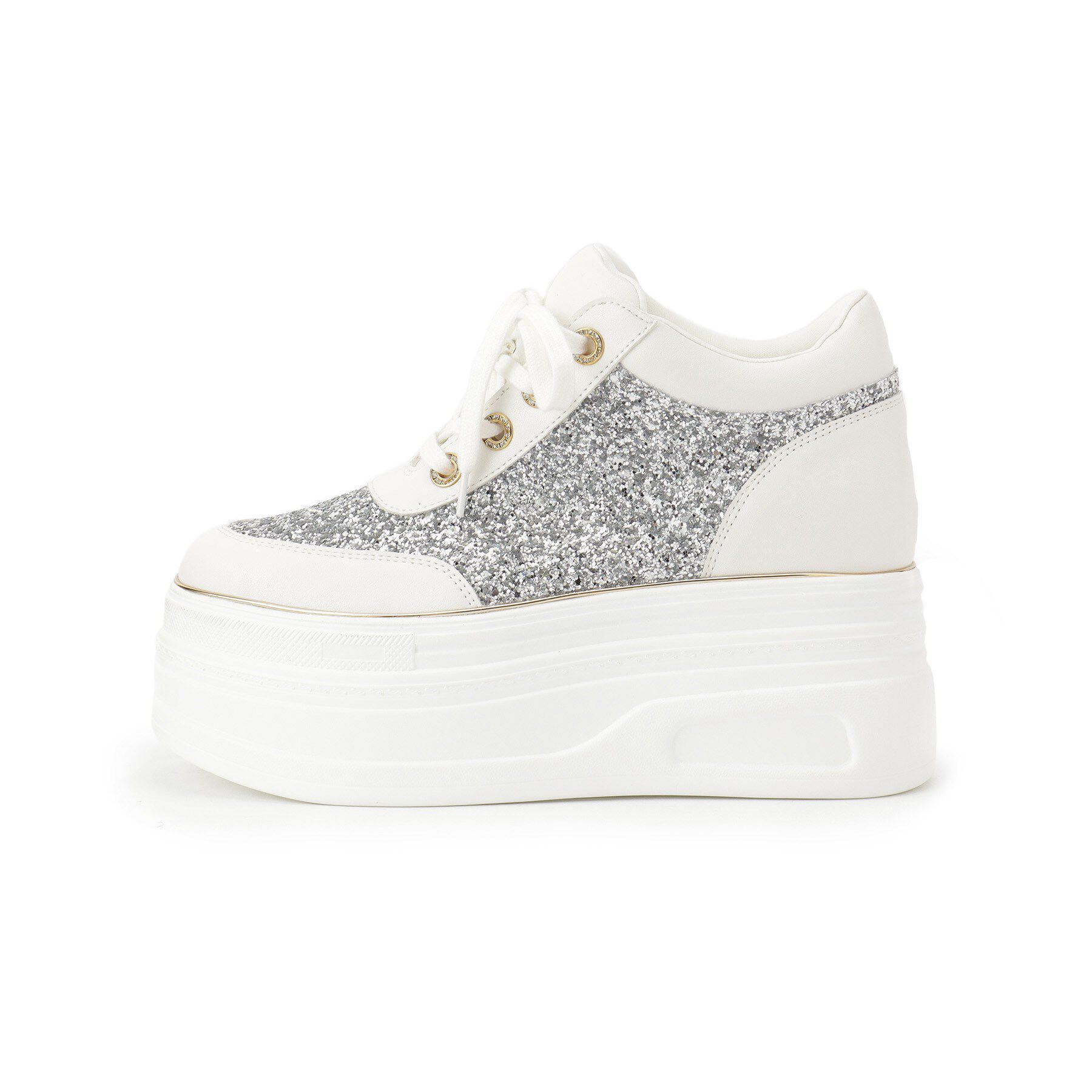 ESPERANZA「ゴールドライン厚底フラットスニーカー」|スニーカー|