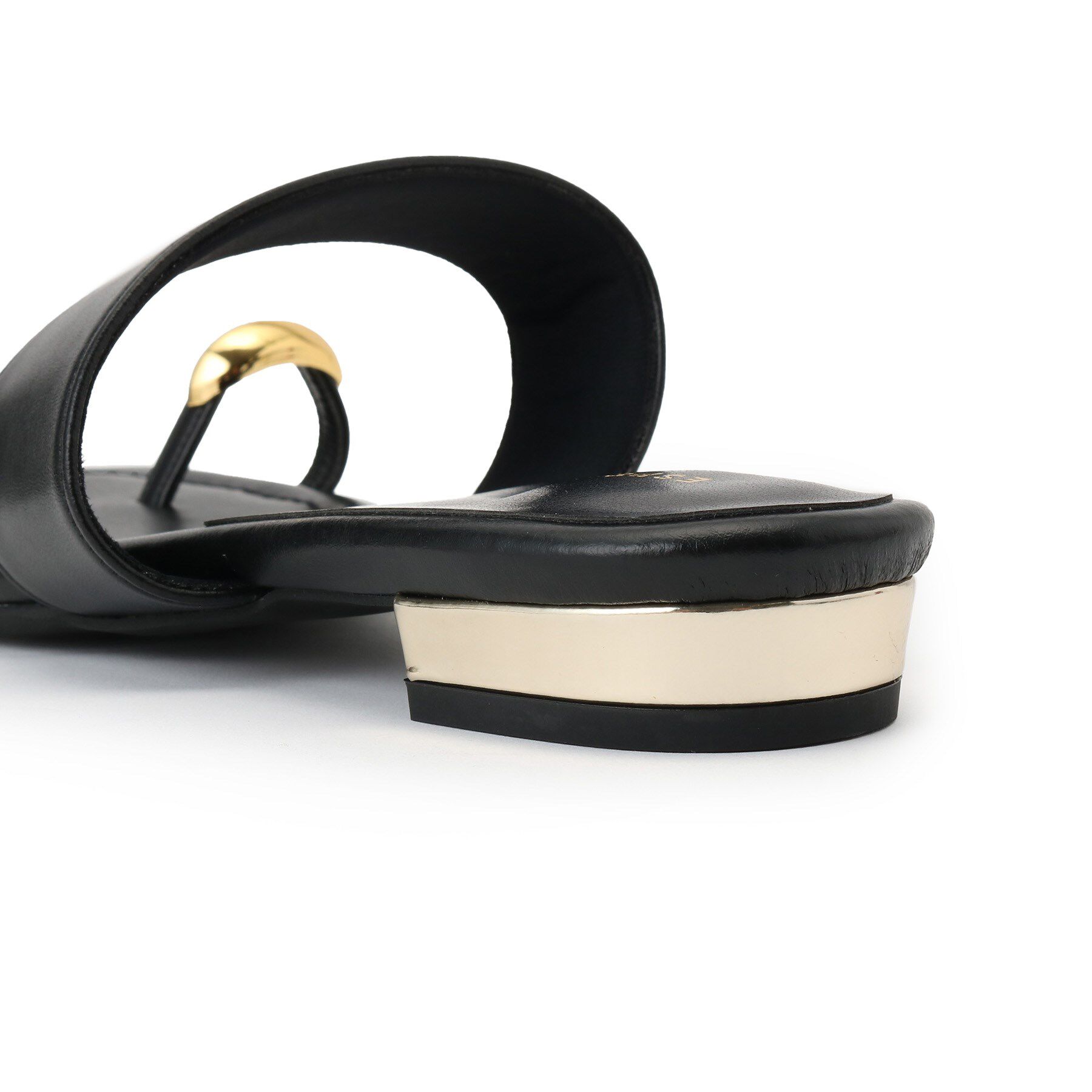 ESPERANZA「ゴールドリングトングフラットサンダル」|サンダル|