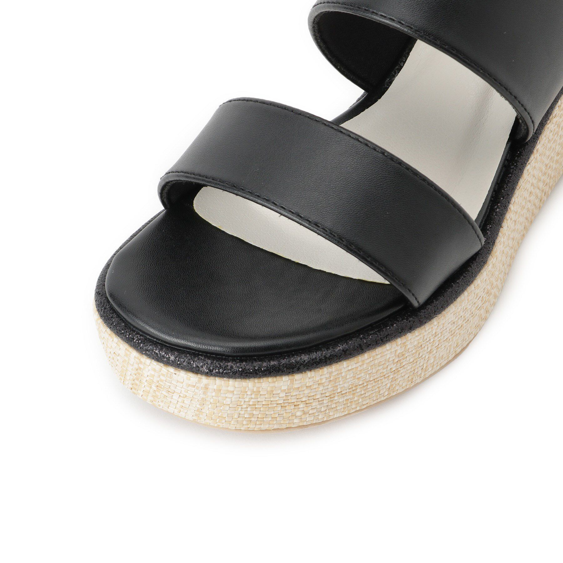 ESPERANZA「ラメラインウェッジミュール」|サンダル|