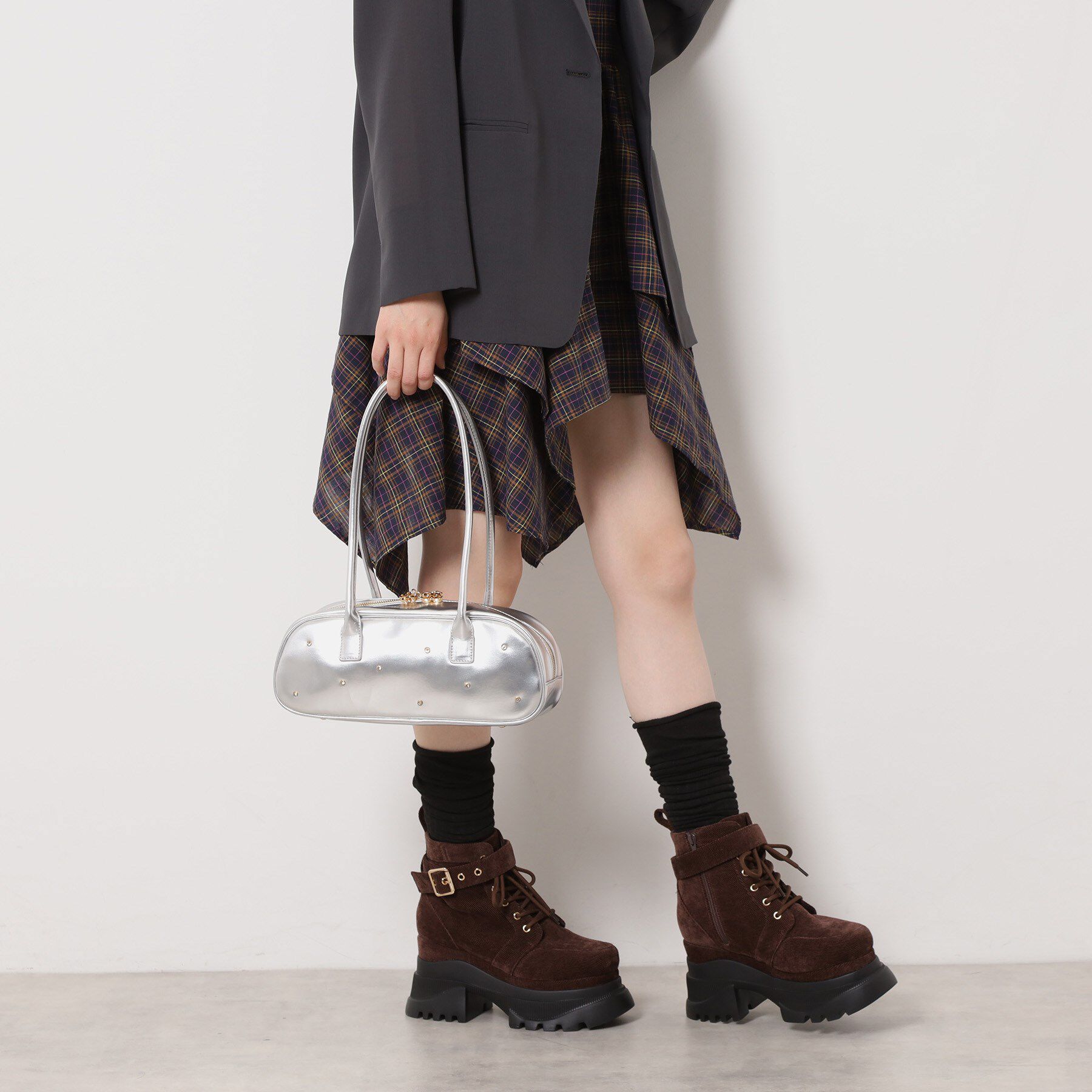 ESPERANZA「ラインストーンボストンバッグ」|ボストンバッグ|