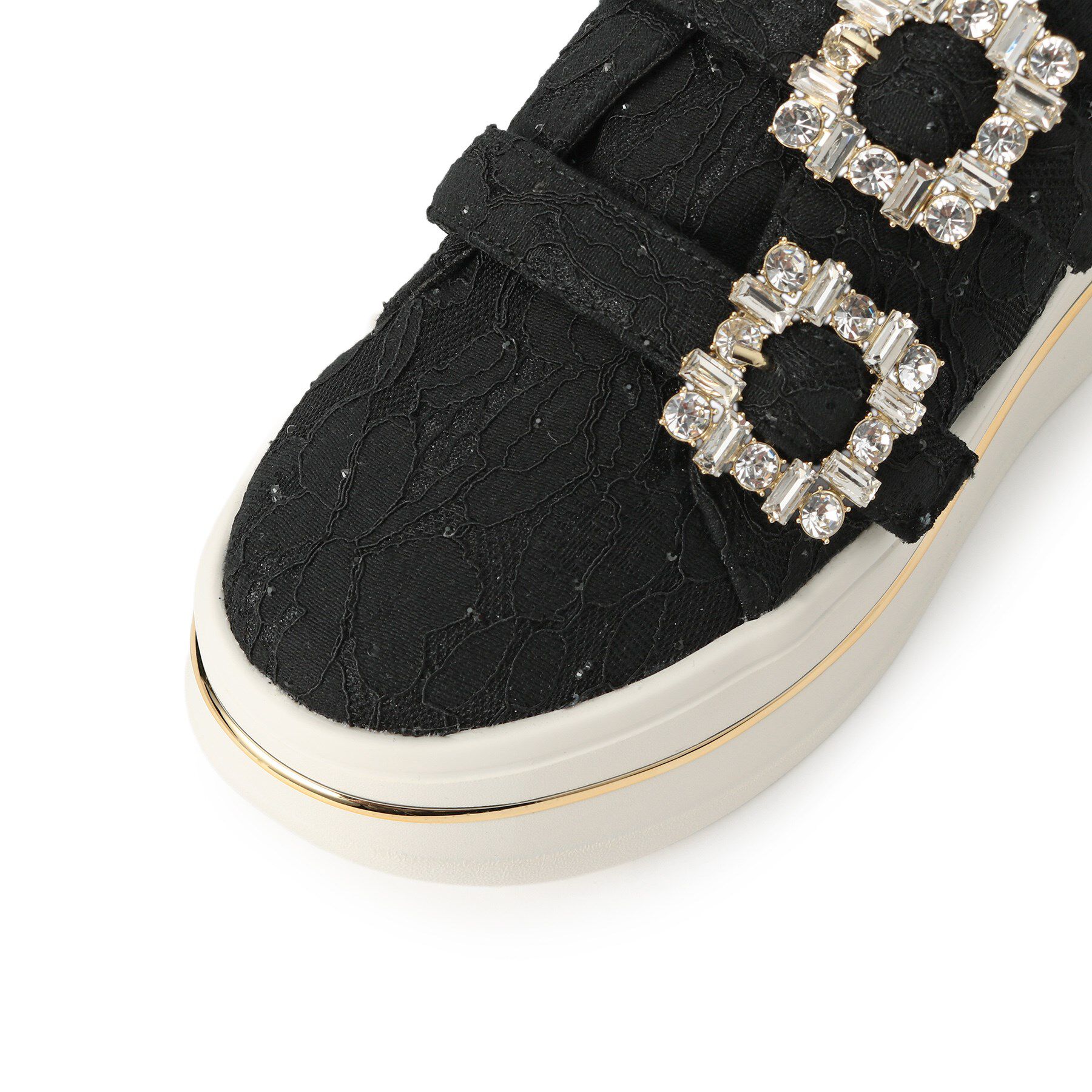 ESPERANZA「ビジューバックルWストラップレーススニーカー」|スニーカー|