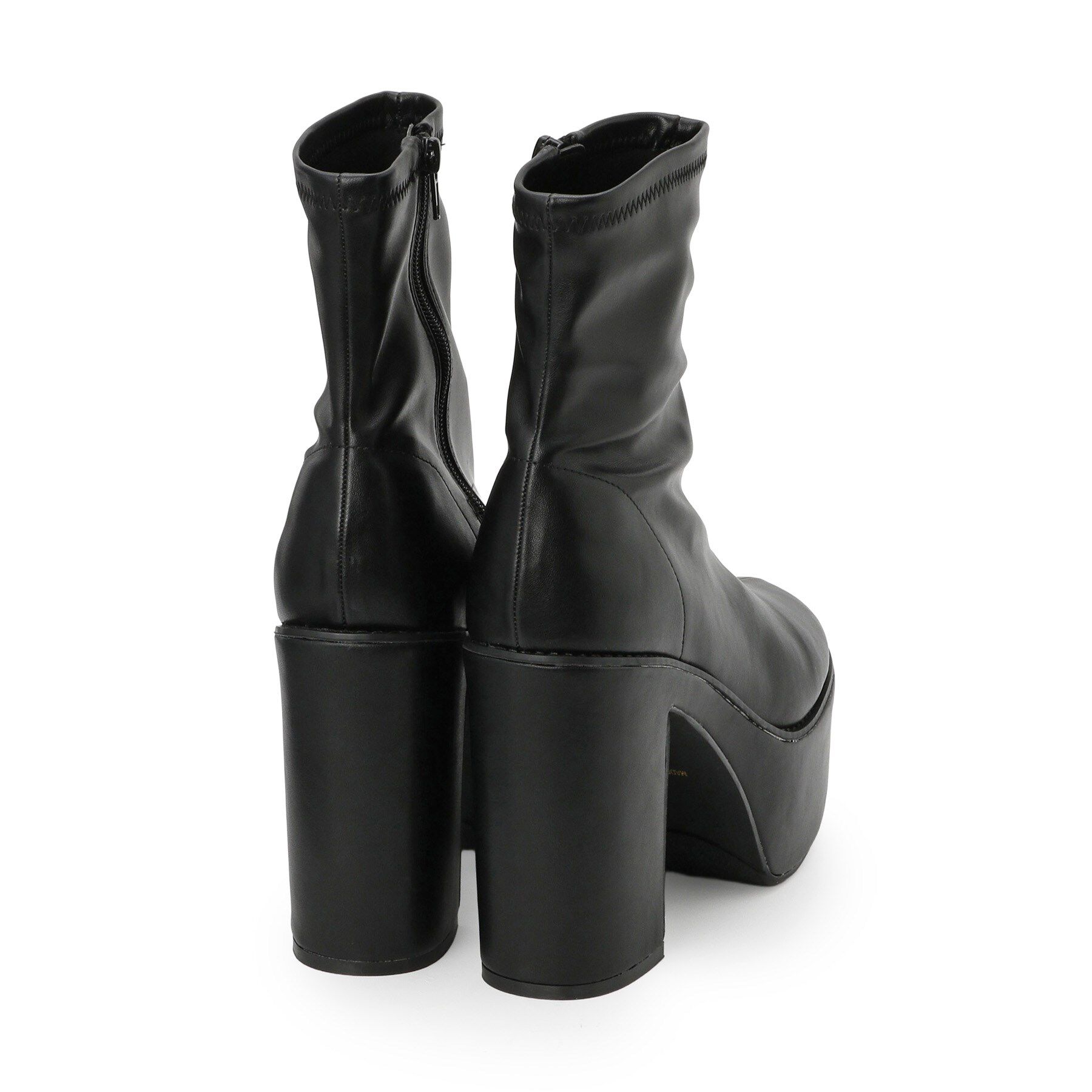 csT&P「厚底シンプルブーツ」|ショートブーツ|