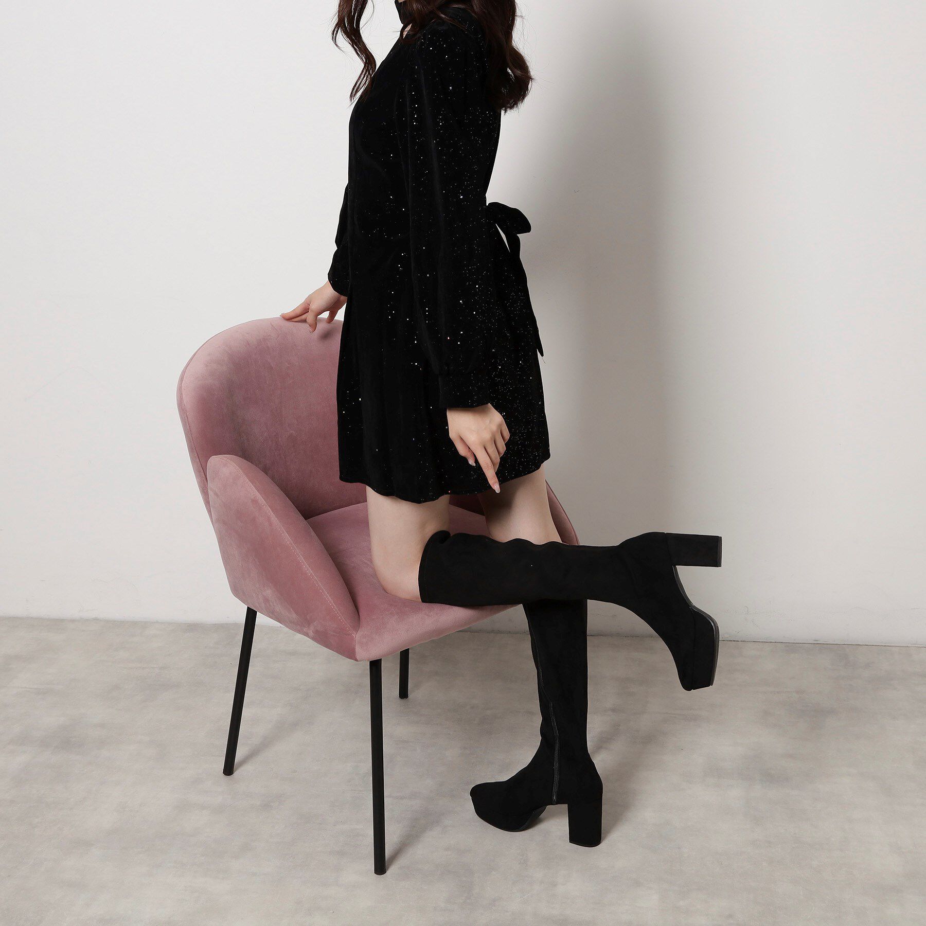 ESPERANZA「ゆる傾斜ロングブーツ」|ショートブーツ|