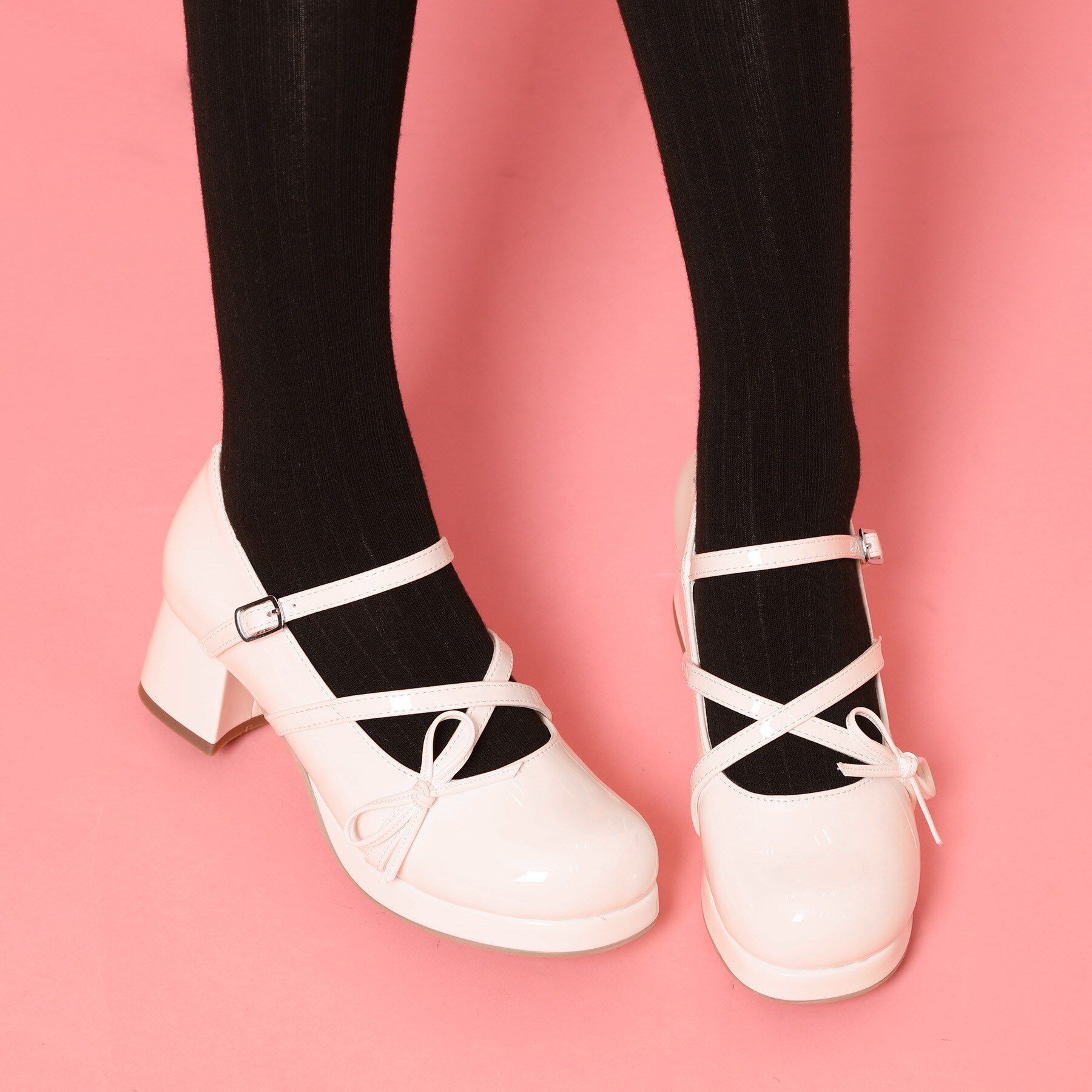 csT&P「バレエコアリボン付きパンプス」|パンプス|