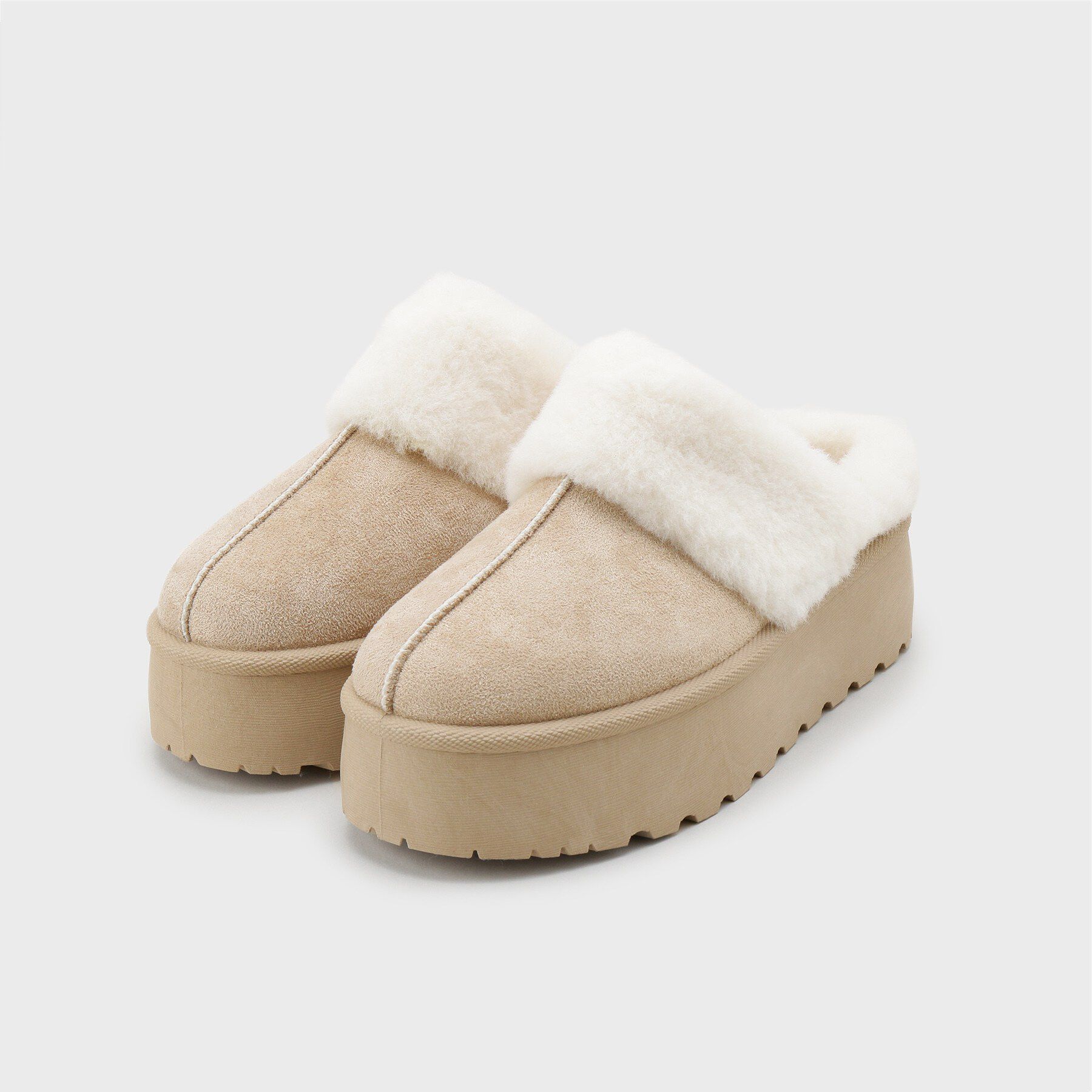 csT&P「フェイクムートンサボ　ベルト取り外し可」|サンダル|