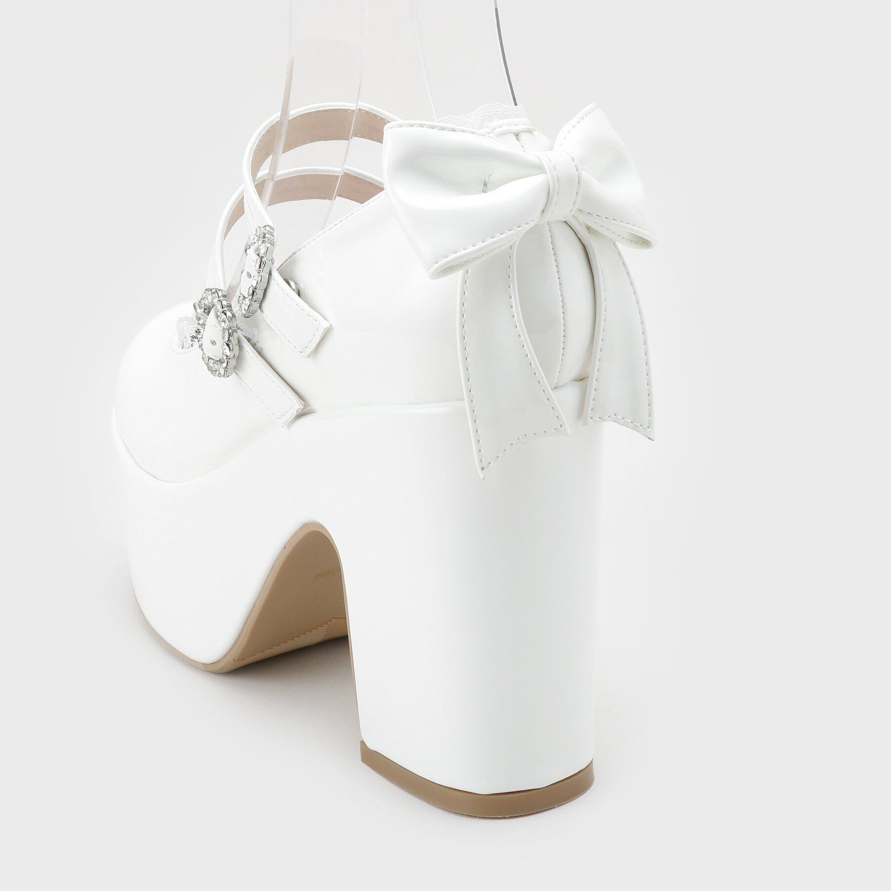 csT&P「厚底バックリボンパンプス」|パンプス|