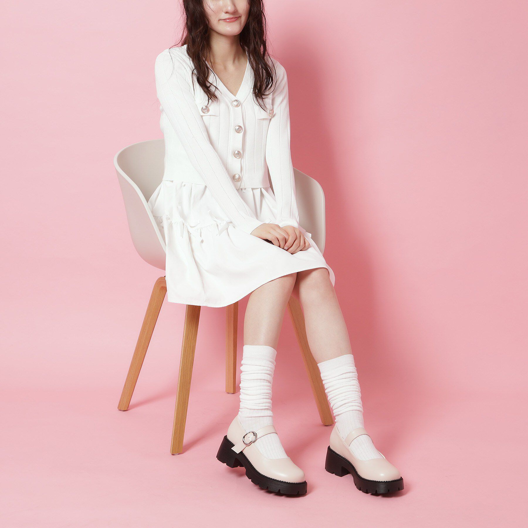 csT&P「ストラップ付パンプスメリージェーン」|パンプス|