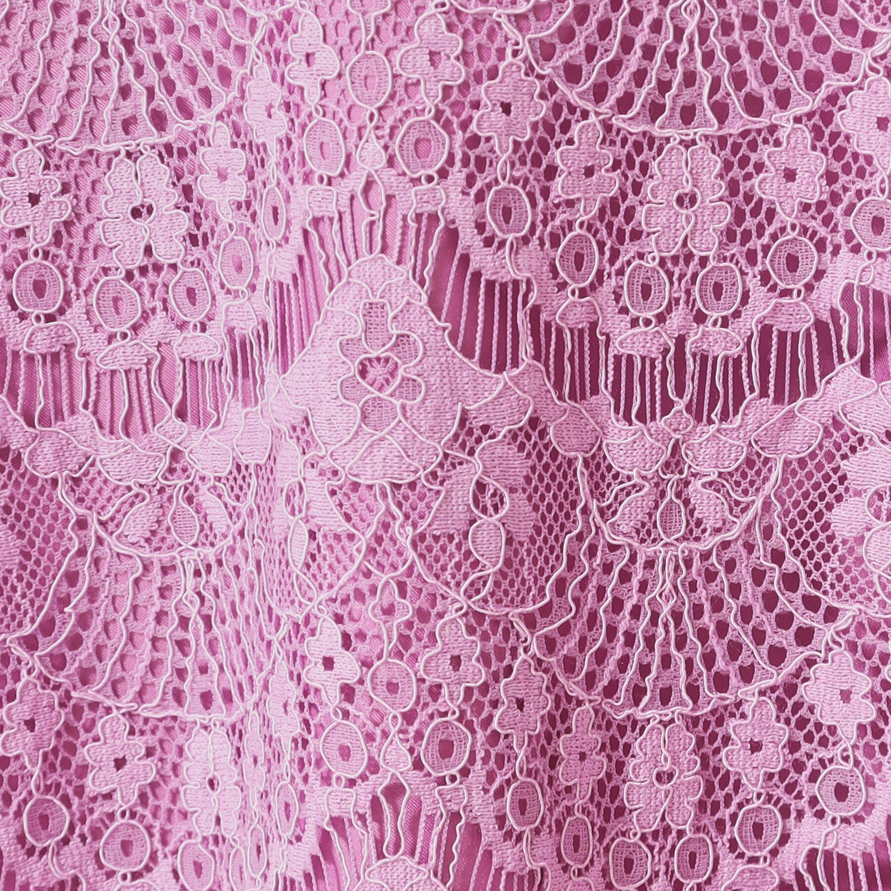 SunaUna「【フェミニン】レースフレアスカート」|スカート|