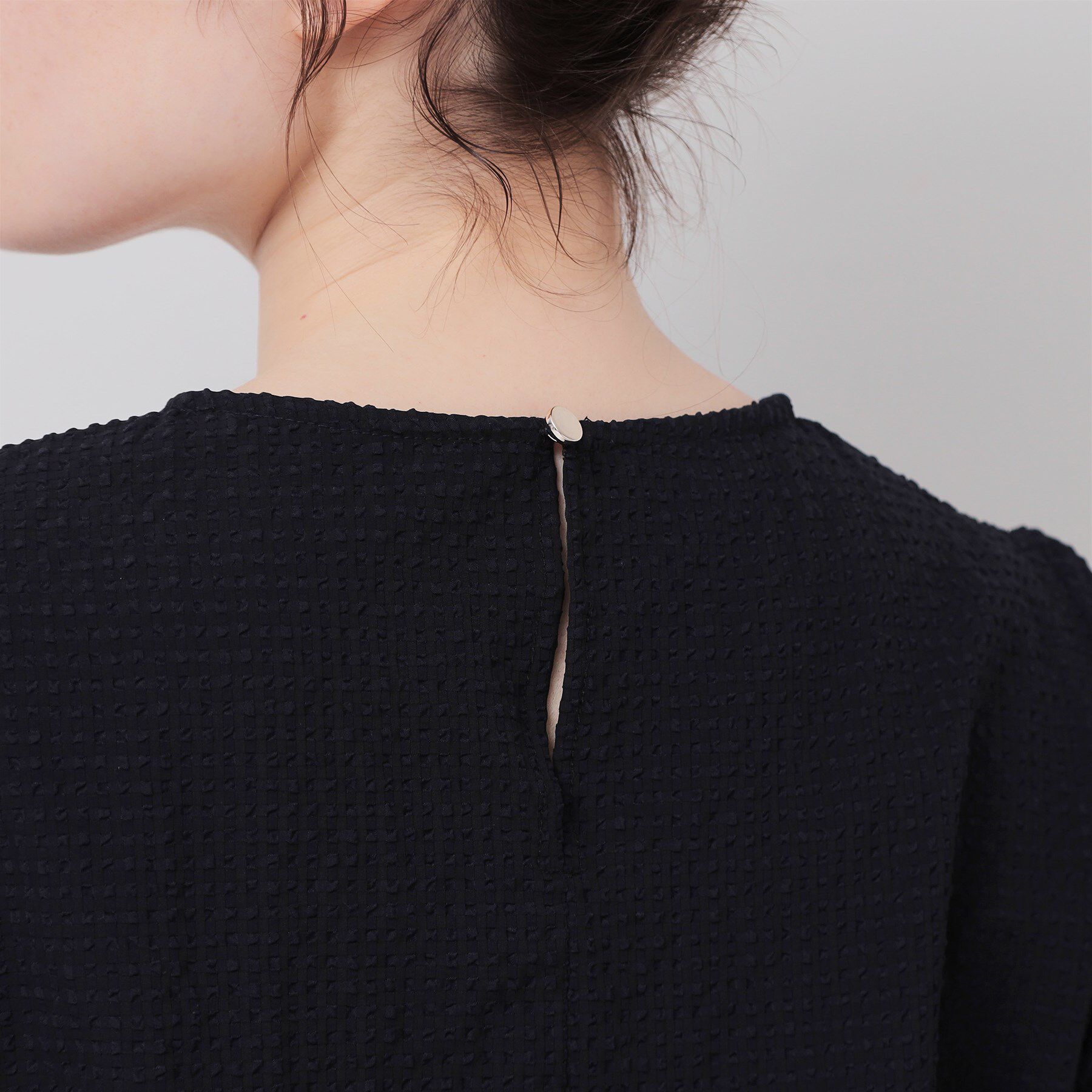 SunaUna「【5分袖】ボリュームパフスリーブトップス」|シャツ・ブラウス|