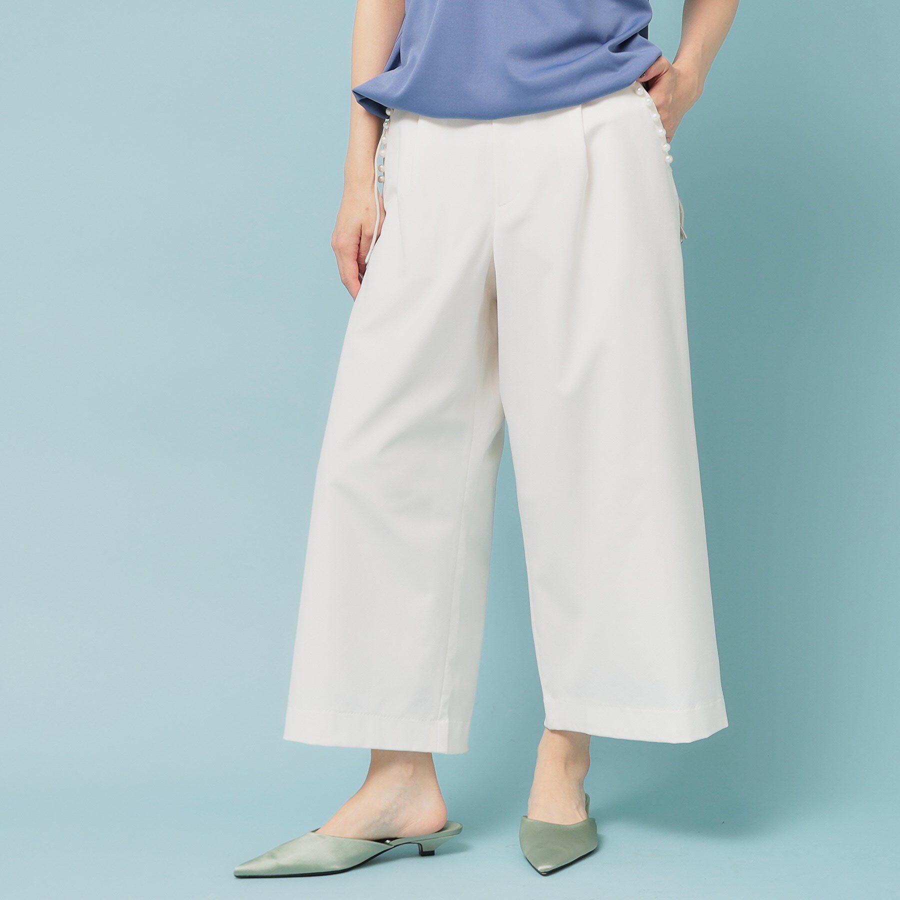 SunaUna「【ウエストゴム】ガウチョパンツ」|その他|