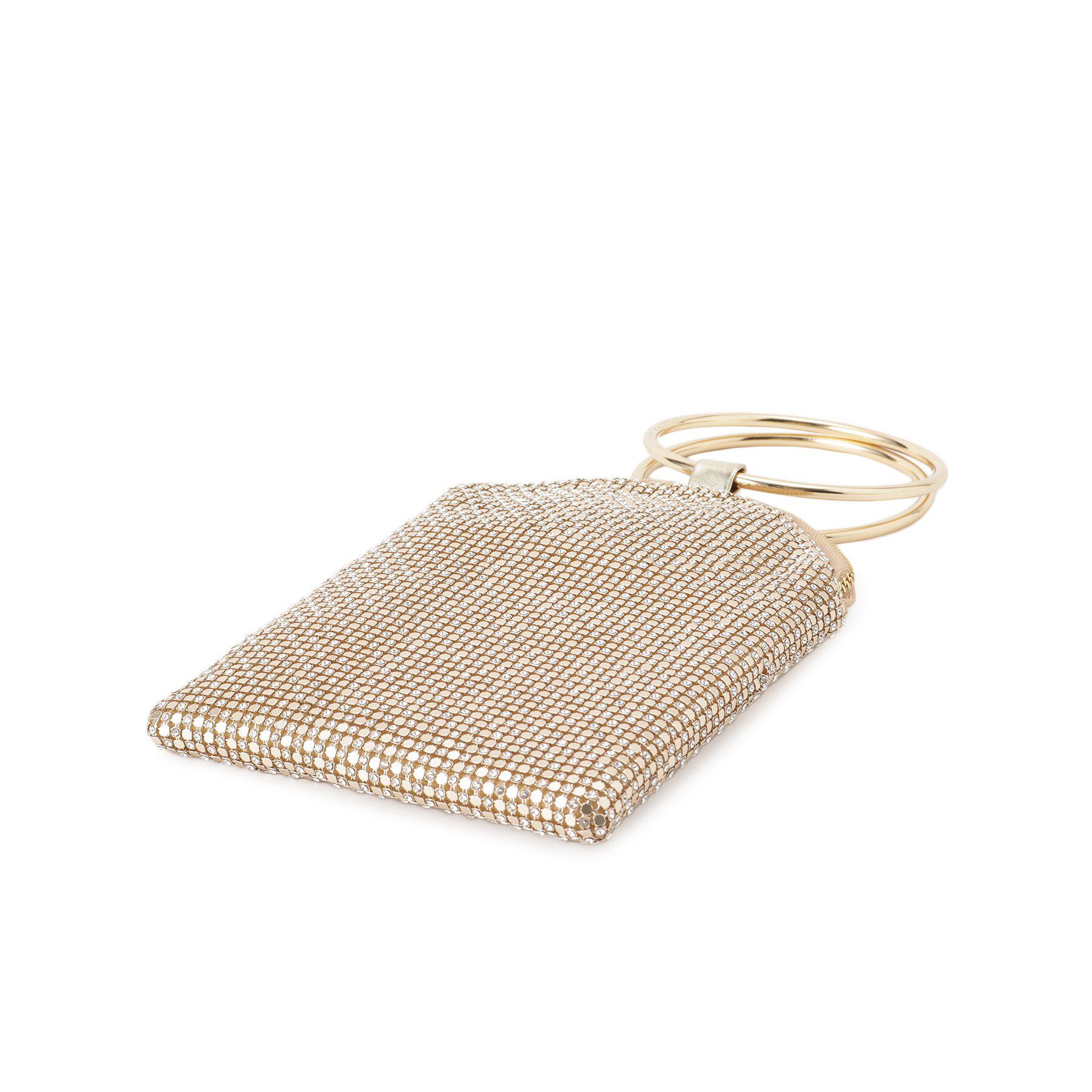 SunaUna「【丸ハンドル】メタルメッシュプチバッグ」|ハンドバッグ|