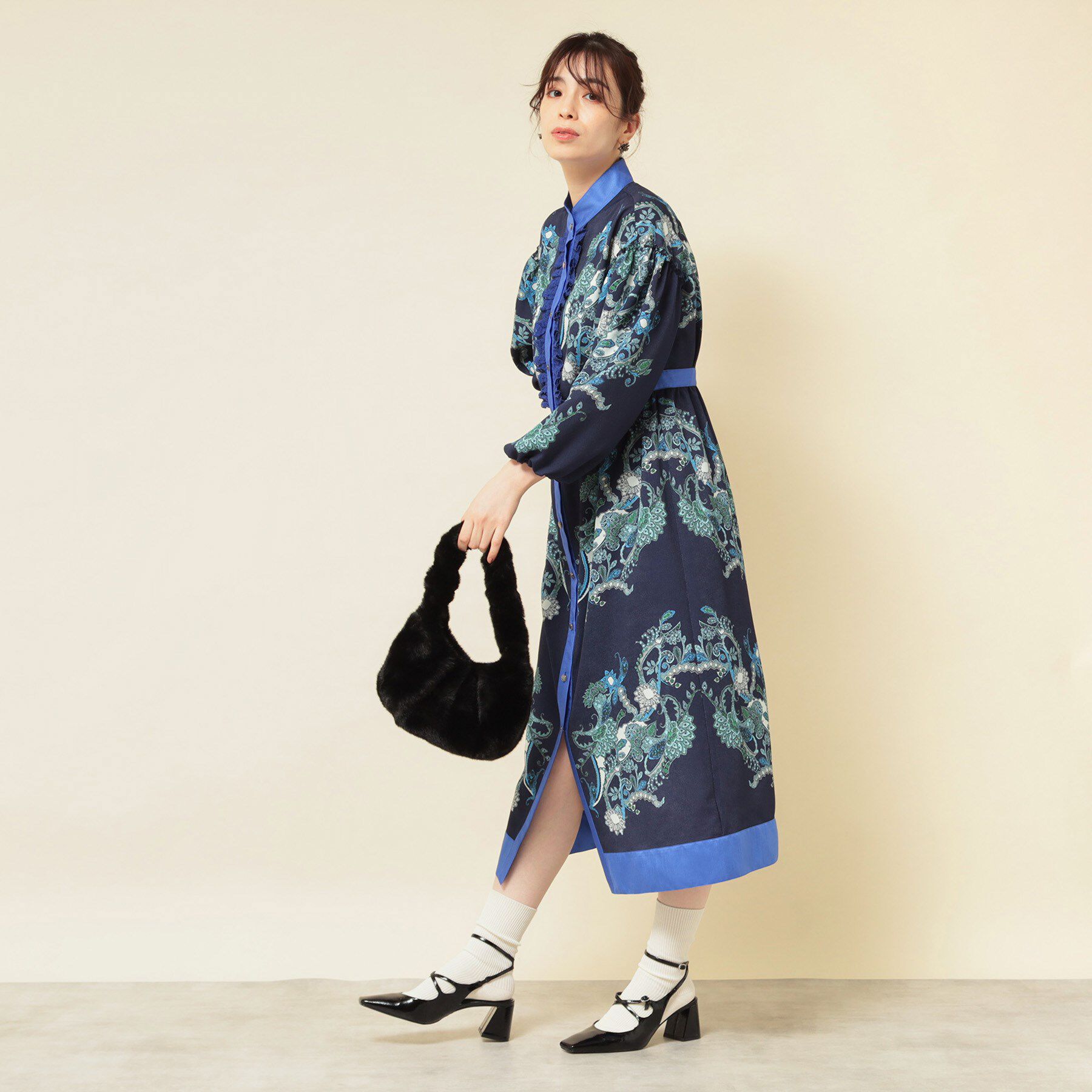 SunaUna「フェイクファーバッグ」|ショルダー・メッセンジャー|