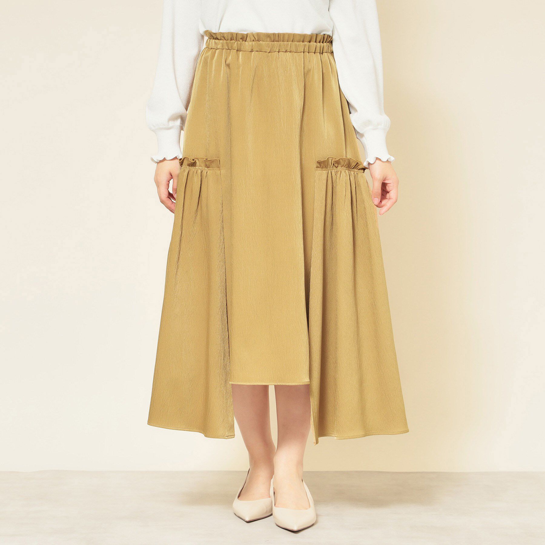 SunaUna「【COLLECTION LINE】アシメフレアスカート」|スカート|