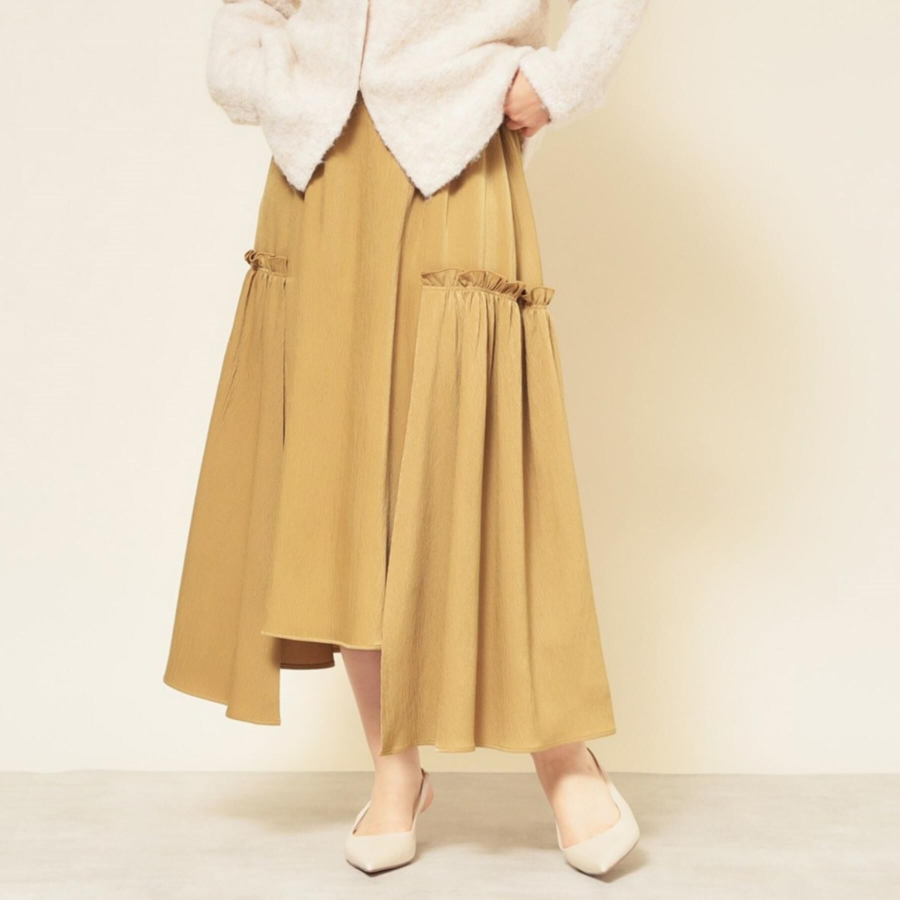 SunaUna「【COLLECTION LINE】アシメフレアスカート」|スカート|